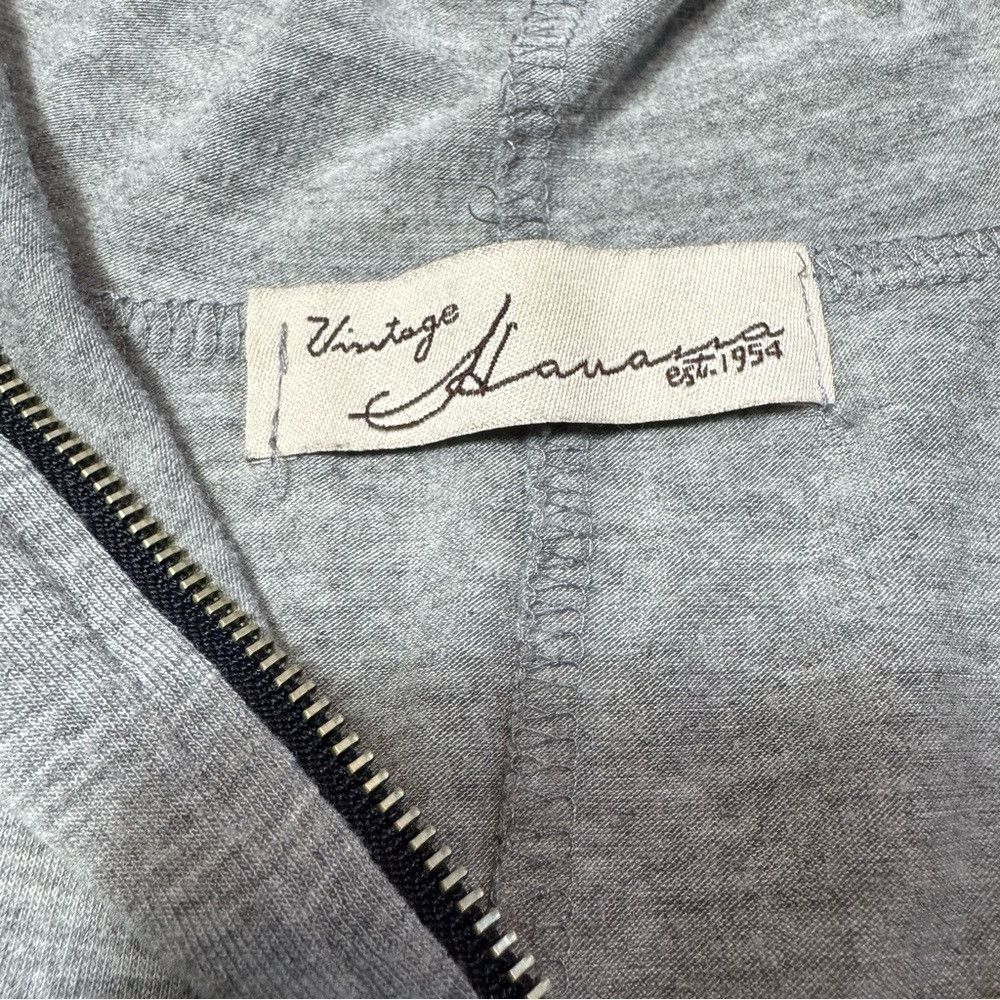 Vintage Havana Vintage Havana 3/4 Sleeve Hoodie Grey Top Size L Size L / US 10 / IT 46 - 7 Thumbnail
