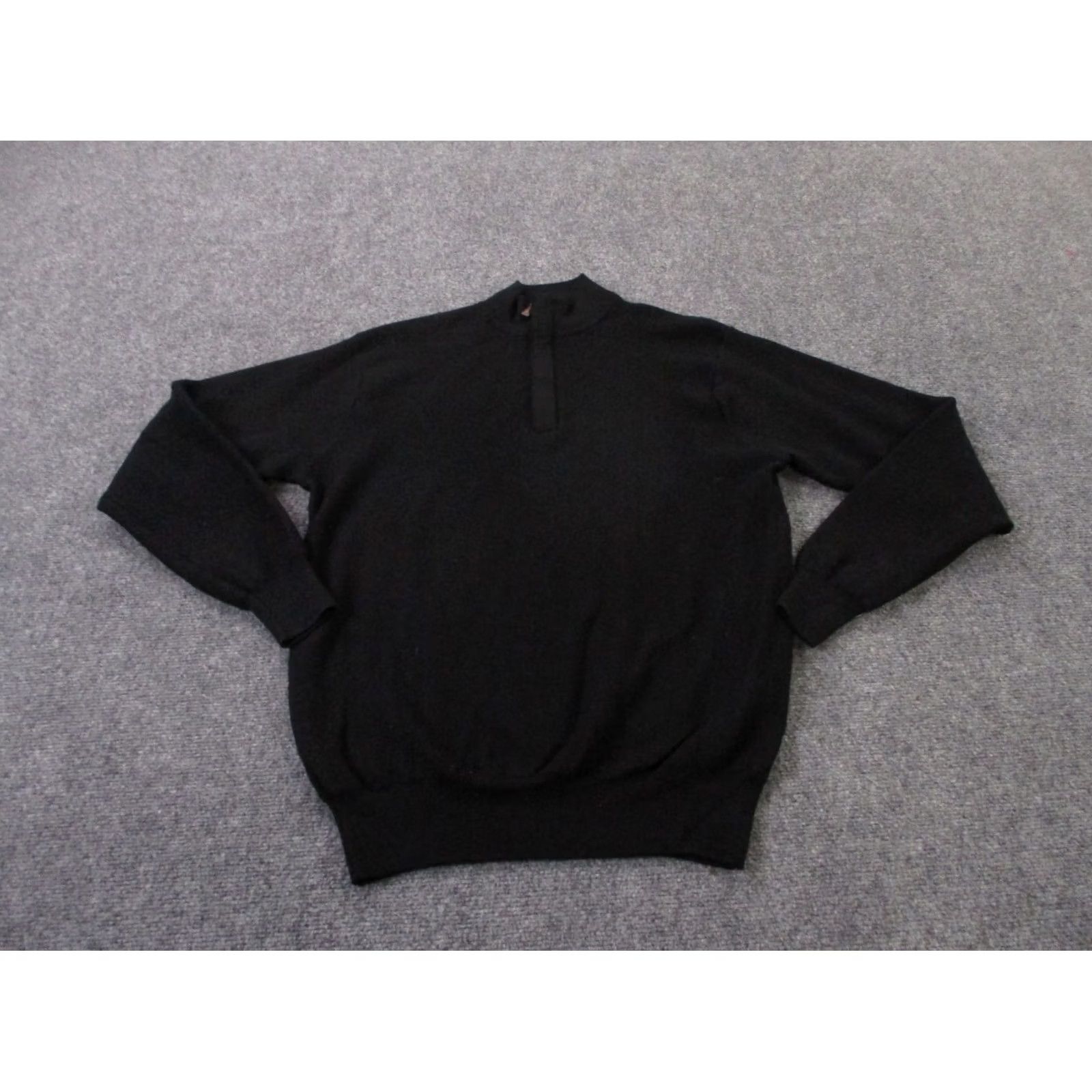 Peter Millar Peter Millar Sweater Men M Black Merino Wool Pullover Golf Logo Preppy Stretch Size US M / EU 48-50 / 2 - 2 Thumbnail