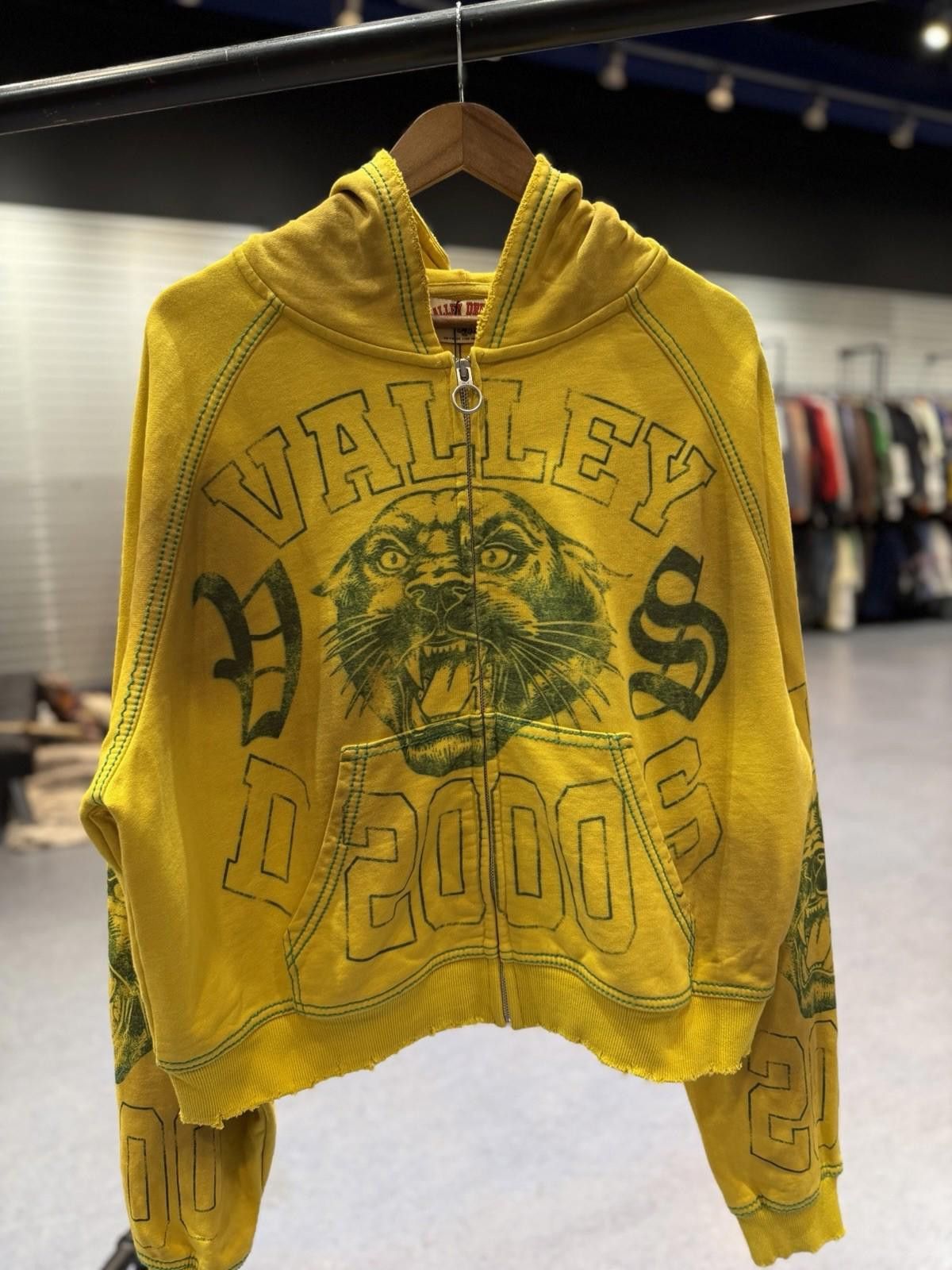 Vale Large - Vale Zip Up Brazil Hoodie Authentic Valley Yellow Size US L / EU 52-54 / 3 - 2 Thumbnail