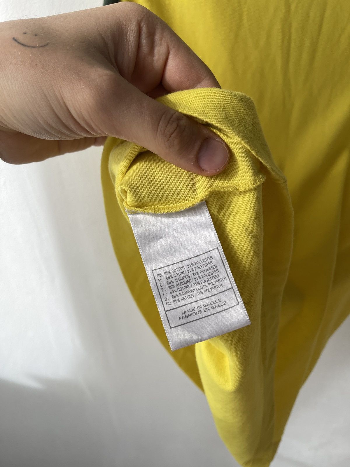 Nike Nike Brasil Football Soccer Yellow Cotton Vest Size S Size US S / EU 44-46 / 1 - 8 Thumbnail