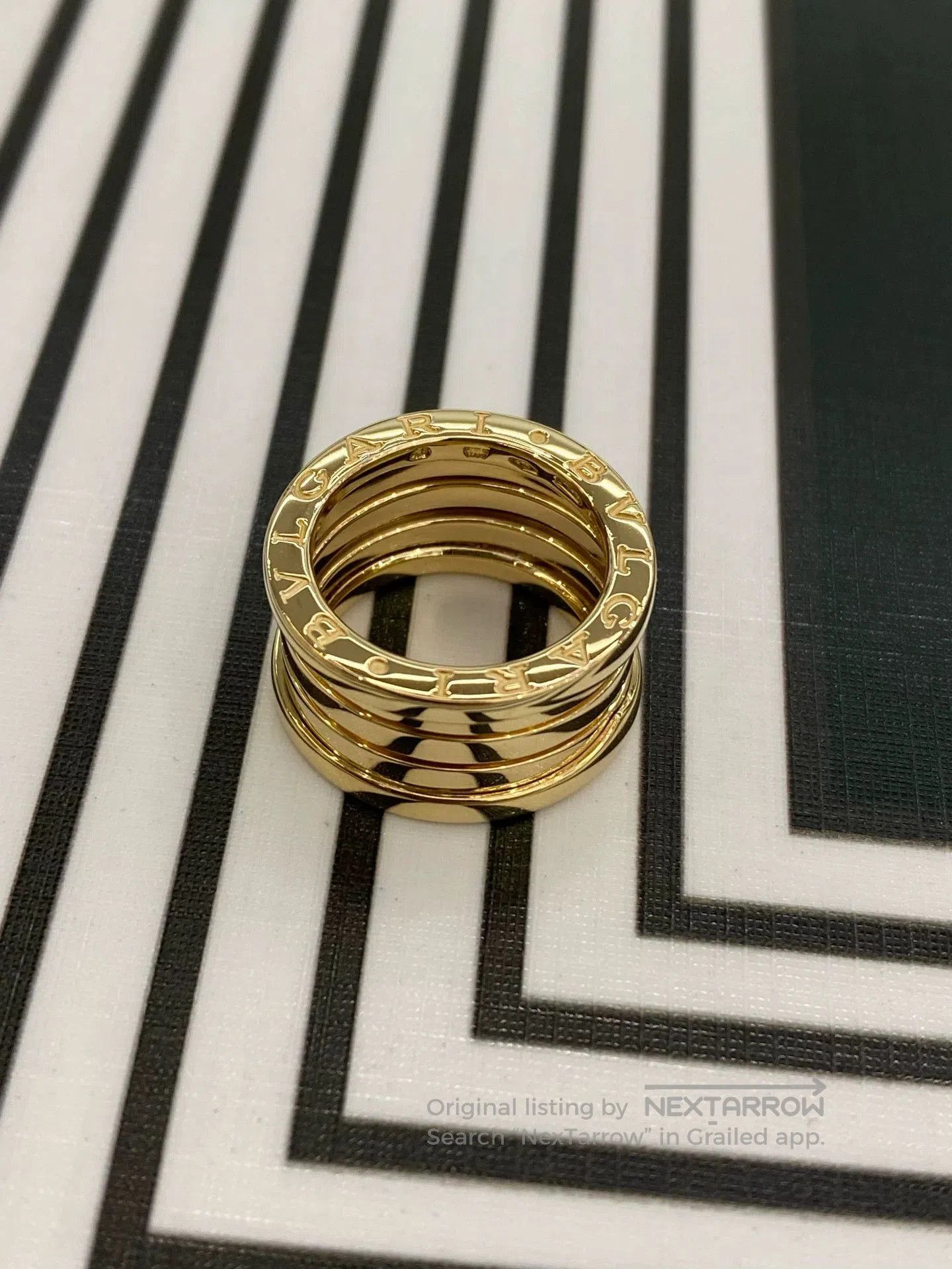 Bvlgari Bvlgari 18K Gold Five. Size ONE SIZE - 5 Thumbnail