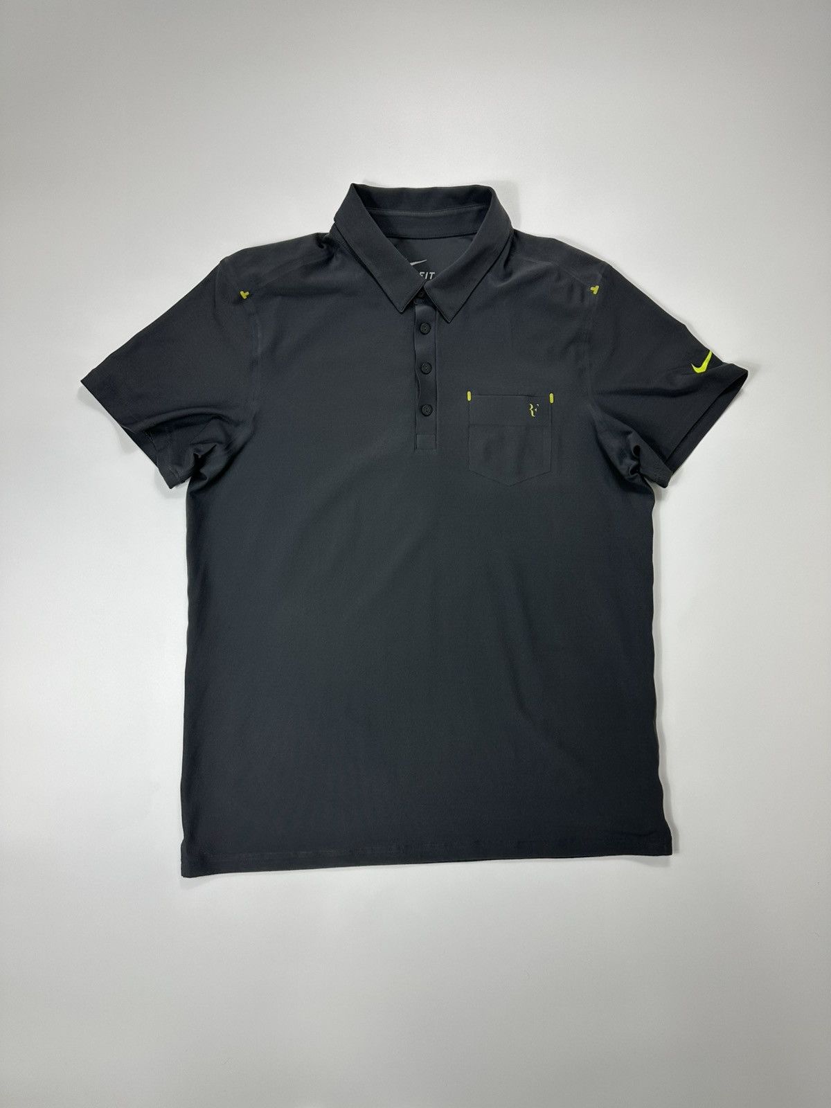 Nike Roger Federer French 2012 Open Polo Tennis Shirt
