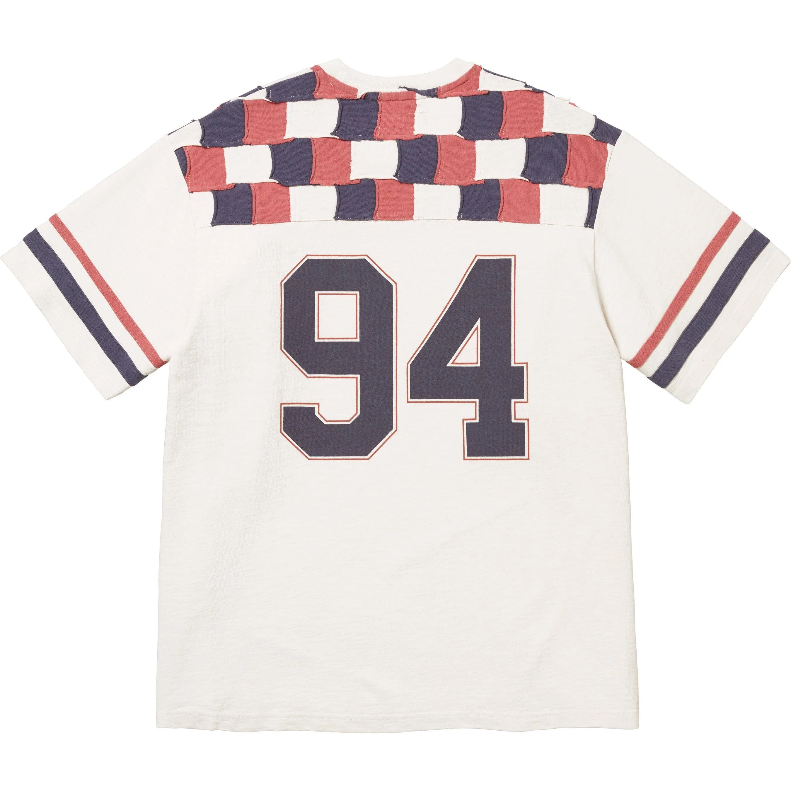 Supreme Supreme Patchwork Yoke Football Top Size US S / EU 44-46 / 1 - 2 Thumbnail