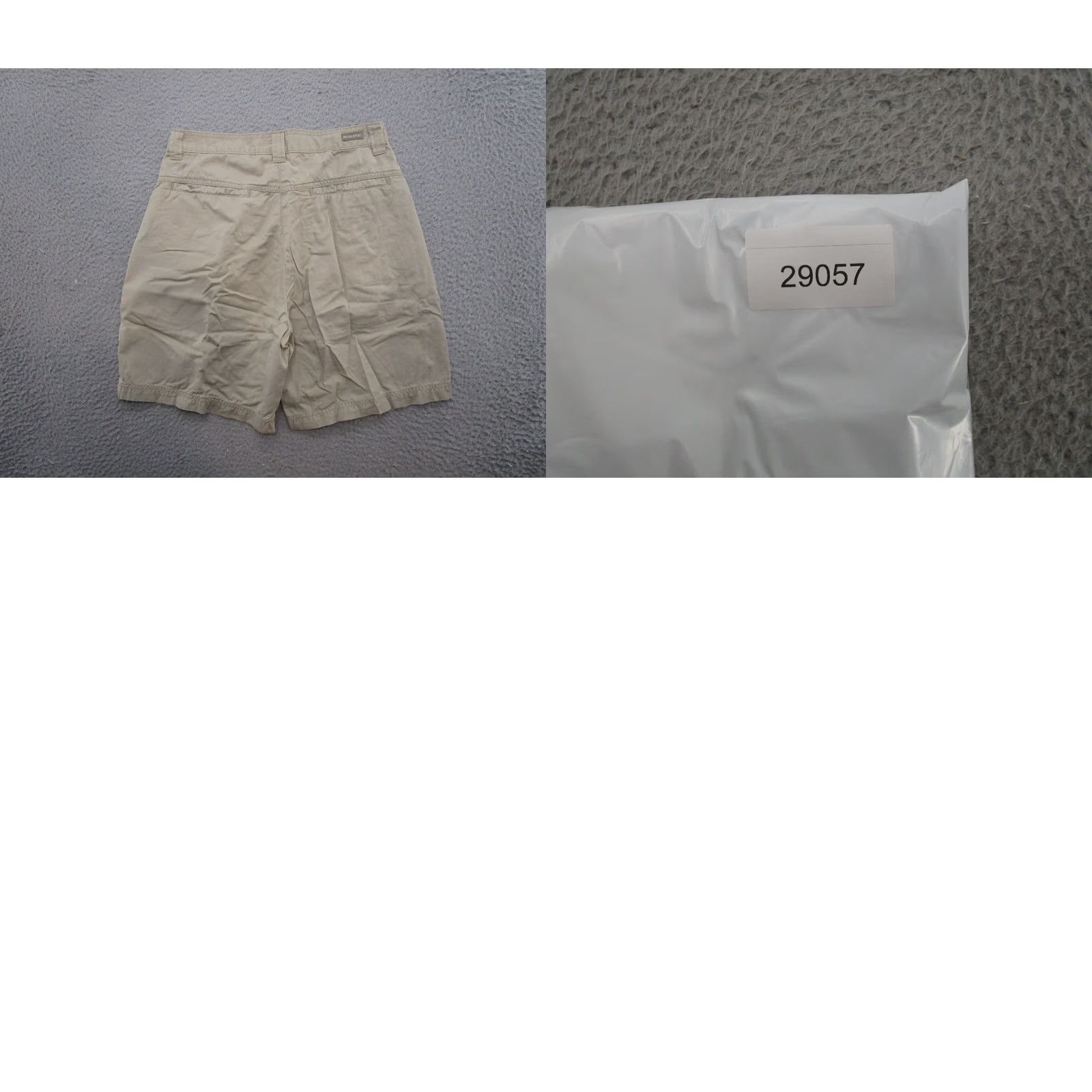 Vintage Woolrich Womens 4 Beige Pleated Hiking High Rise Mom Shorts Outdoor Khaki Size 27" / US 4 / IT 40 - 8 Thumbnail