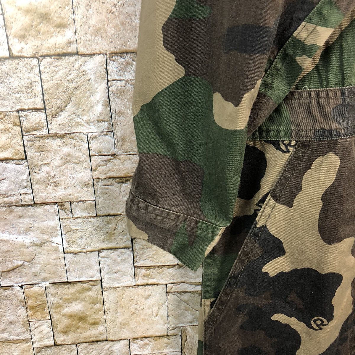 Japanese Brand Even River Green Camo Coveralls vintage japan #A553 Size US 38 / EU 54 - 8 Thumbnail