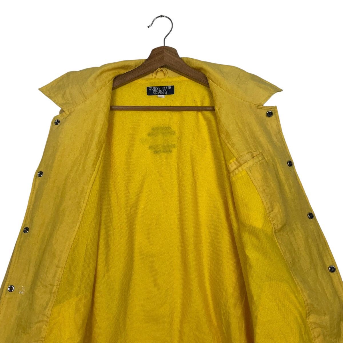 Guess Guess Club Sports Yellow Jacket Size US L / EU 52-54 / 3 - 12 Thumbnail