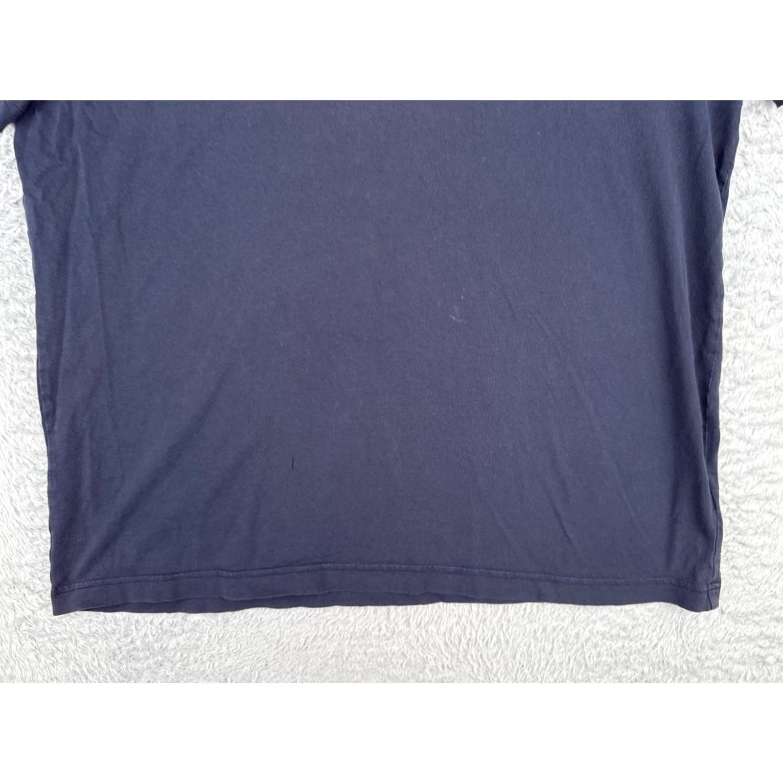 Tommy Hilfiger Tommy Hilfiger Shirt 2XL Blue Cotton Short Sleeve Crew Neck Mens Size US XXL / EU 58 / 5 - 5 Thumbnail