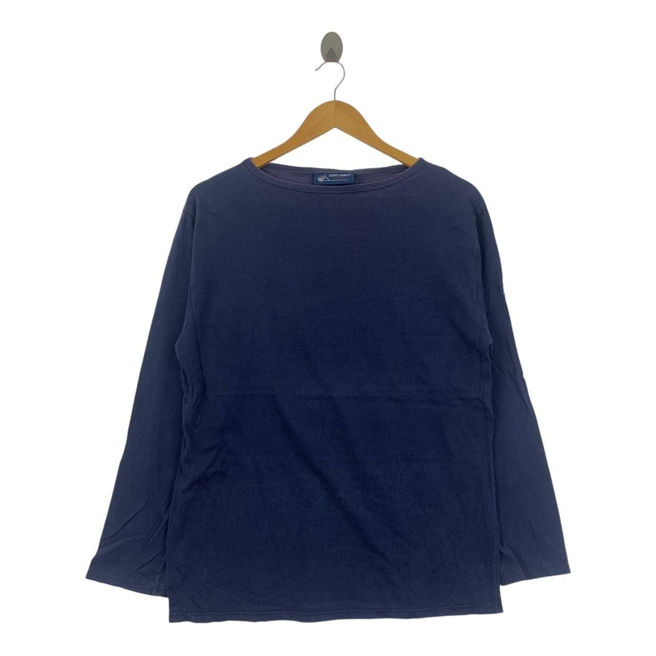 Vintage Vintage SAINT JAMES Made In France Plain Tee Shirt Size M / US 6-8 / IT 42-44 - 1 Thumbnail