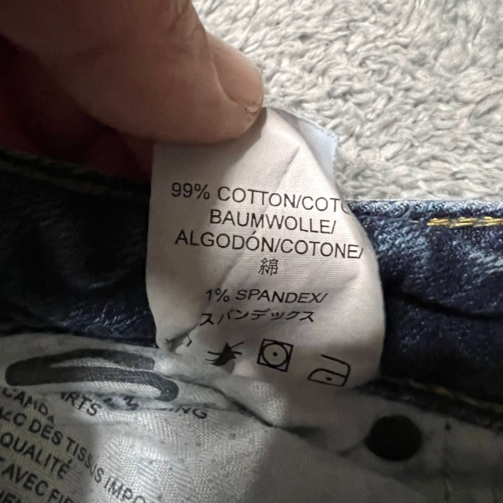 Silver Jeans Co. Silver Jeans Co. Capri Pants Womens 30 Aiko Denim Thick Stitch Blue 32x22 Regular Tapered? Size 30" / US 8 / IT 44 - 6 Thumbnail