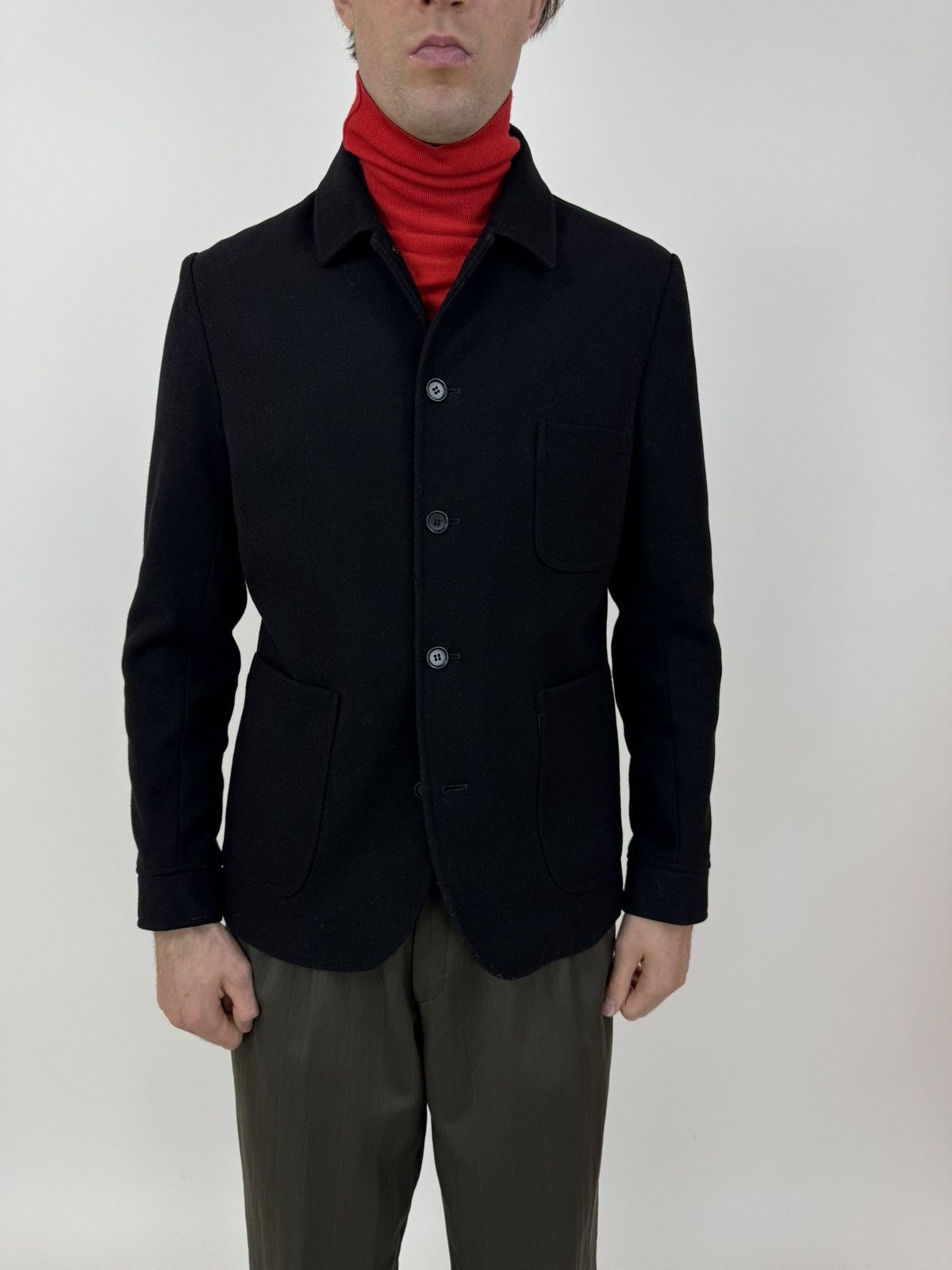Wax London WAX London Wool Sport Blazer Jacket Mens Size Large Size US L / EU 52-54 / 3 - 1 Thumbnail