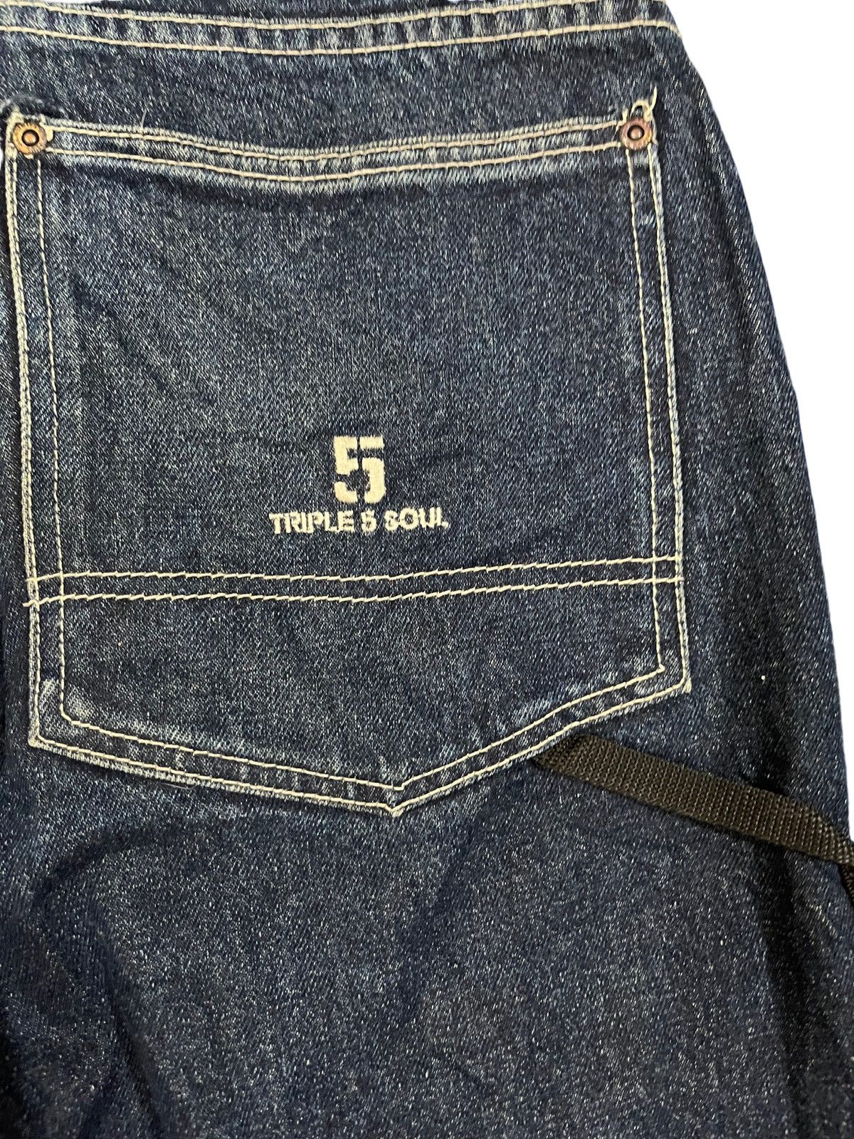 JNCO × Southpole × Triple 5 Soul Vintage Triple 5 NYC Soul Baggy JNCO style Denim Size US 31 - 9 Thumbnail