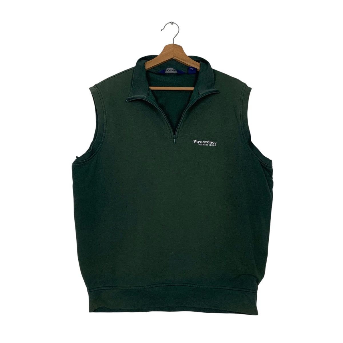 Polo Ralph Lauren 90's POLO GOLF RALPH LAUREN Half Zip Sleeveless #2494-C112 Size US M / EU 48-50 / 2 - 9 Thumbnail