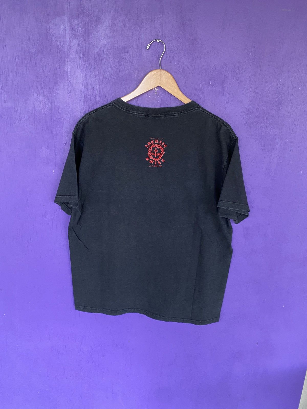 Other Vintage 90s Archaic smile the devils smile t-shirt Size US L / EU 52-54 / 3 - 2 Thumbnail