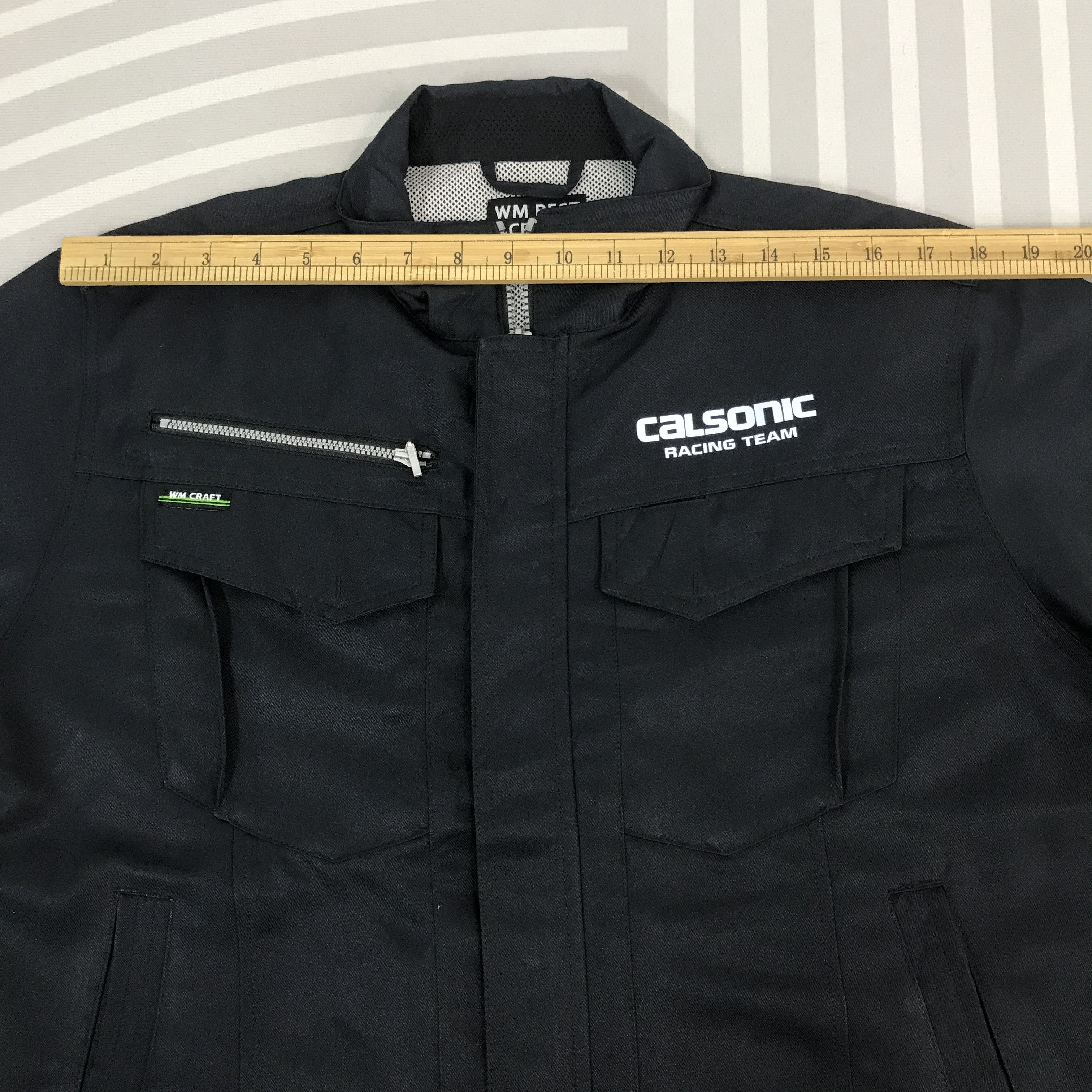 Japanese Brand × Vintage Vtg Calsonic Racing Team Nissan japan uniform custom Jacket Size US L / EU 52-54 / 3 - 6 Thumbnail