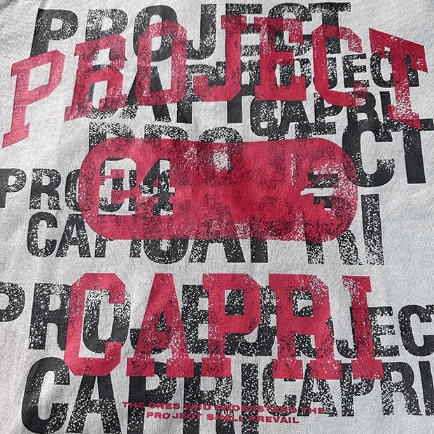 Other PROJECT CAPRI Letter Print Shirt Size US XL / EU 56 / 4 - 6 Thumbnail