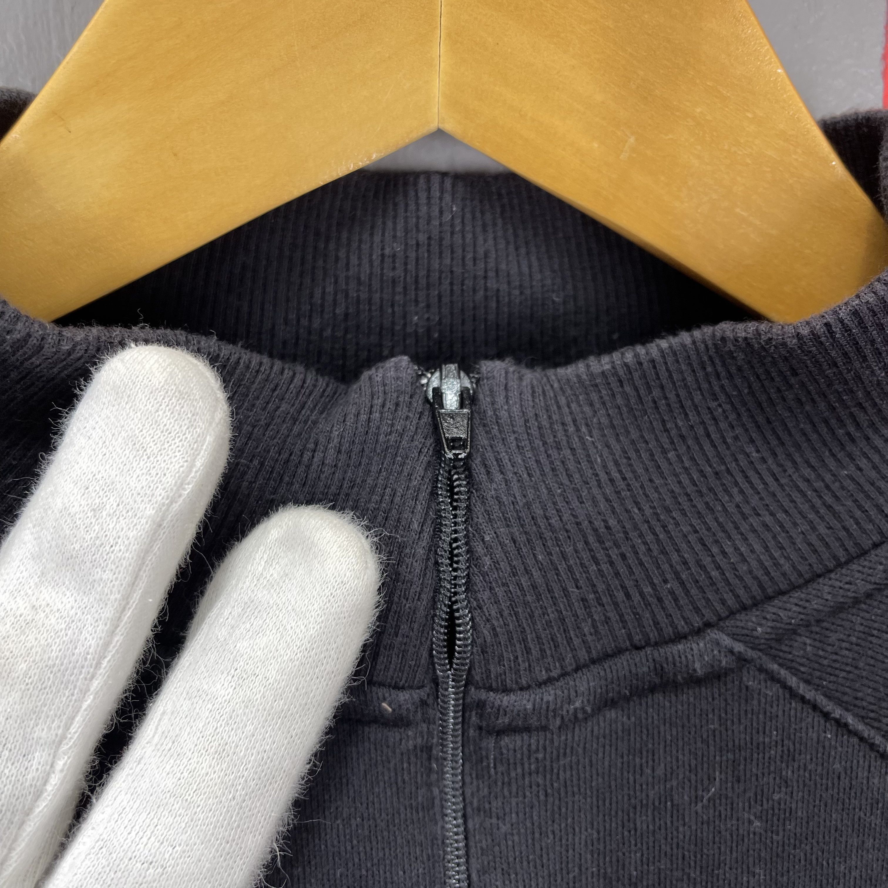 Vintage 90s Vintage PORTLAND BLAZERS Zipper Sweatshirt #1703/06 Size US L / EU 52-54 / 3 - 9 Thumbnail