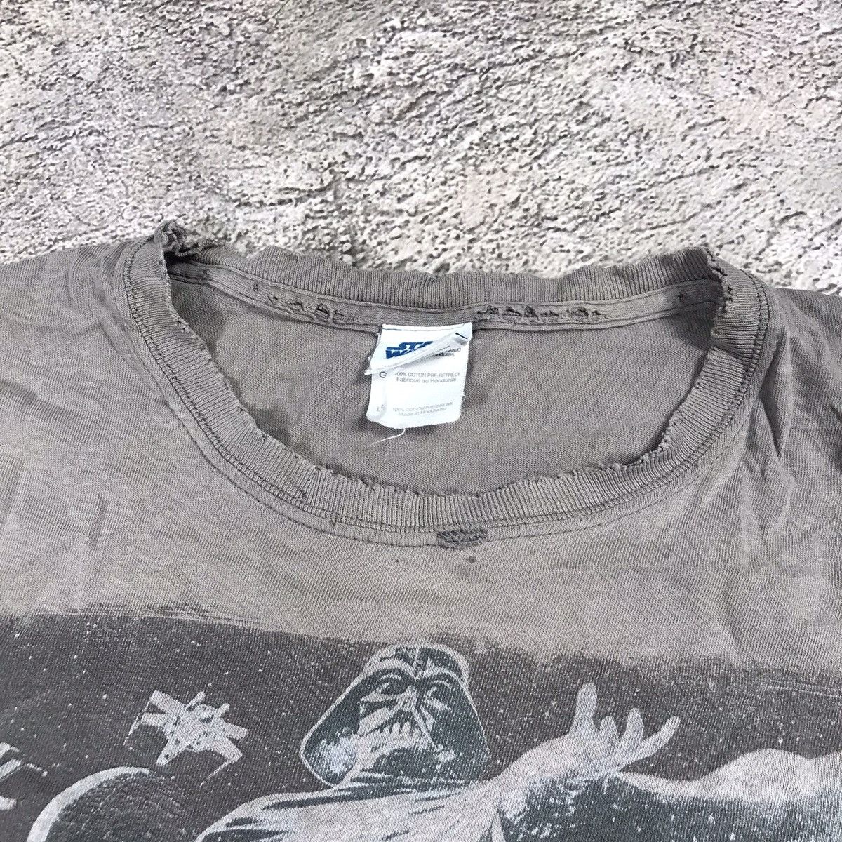 Vintage Vintage 90s Star Wars Graphic Tee Sun Faded Grunge Tapered L Size US L / EU 52-54 / 3 - 5 Thumbnail