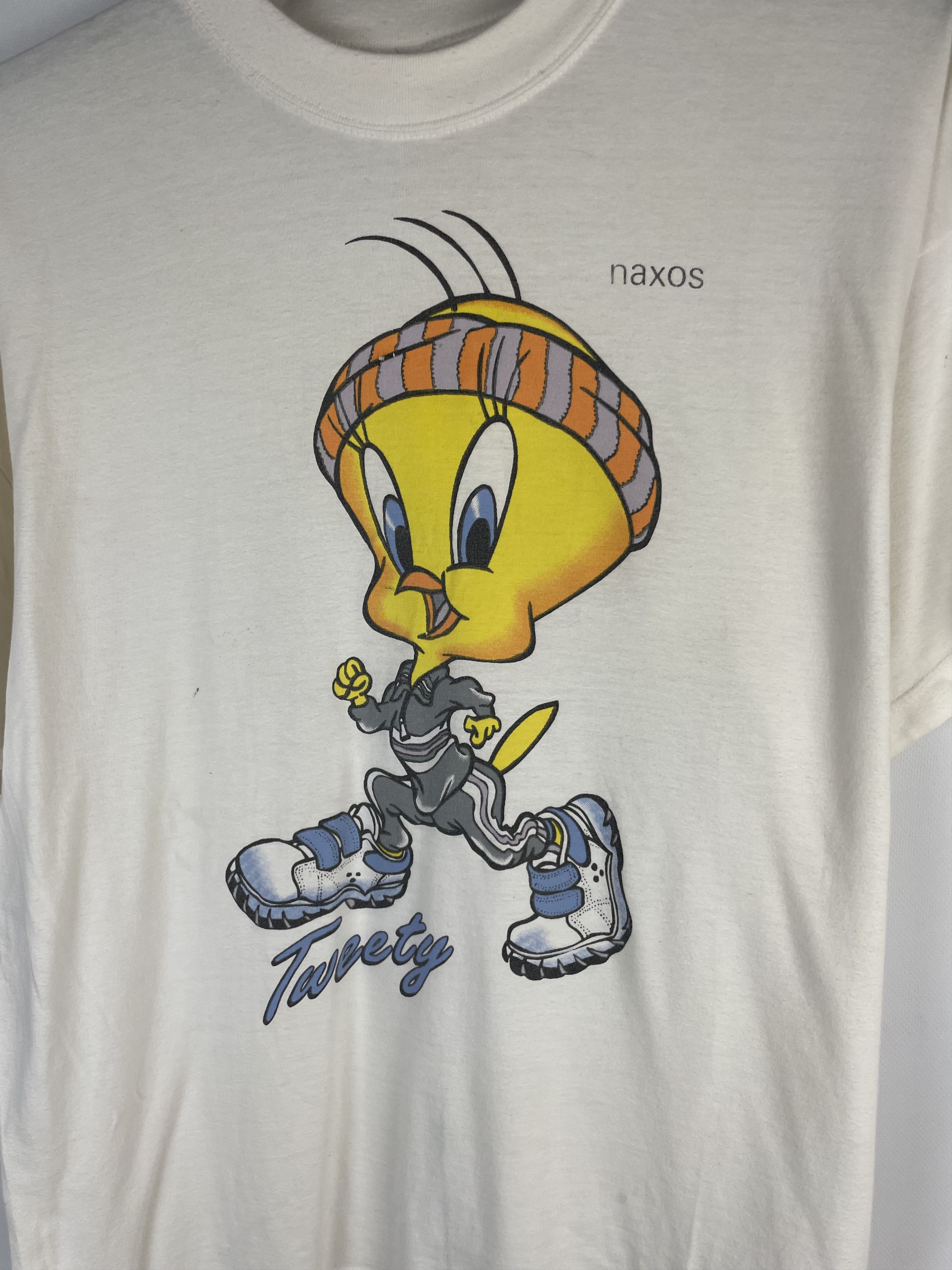 Disney Vintage TWITTY T-Shirt 90s Size US XL / EU 56 / 4 - 4 Thumbnail