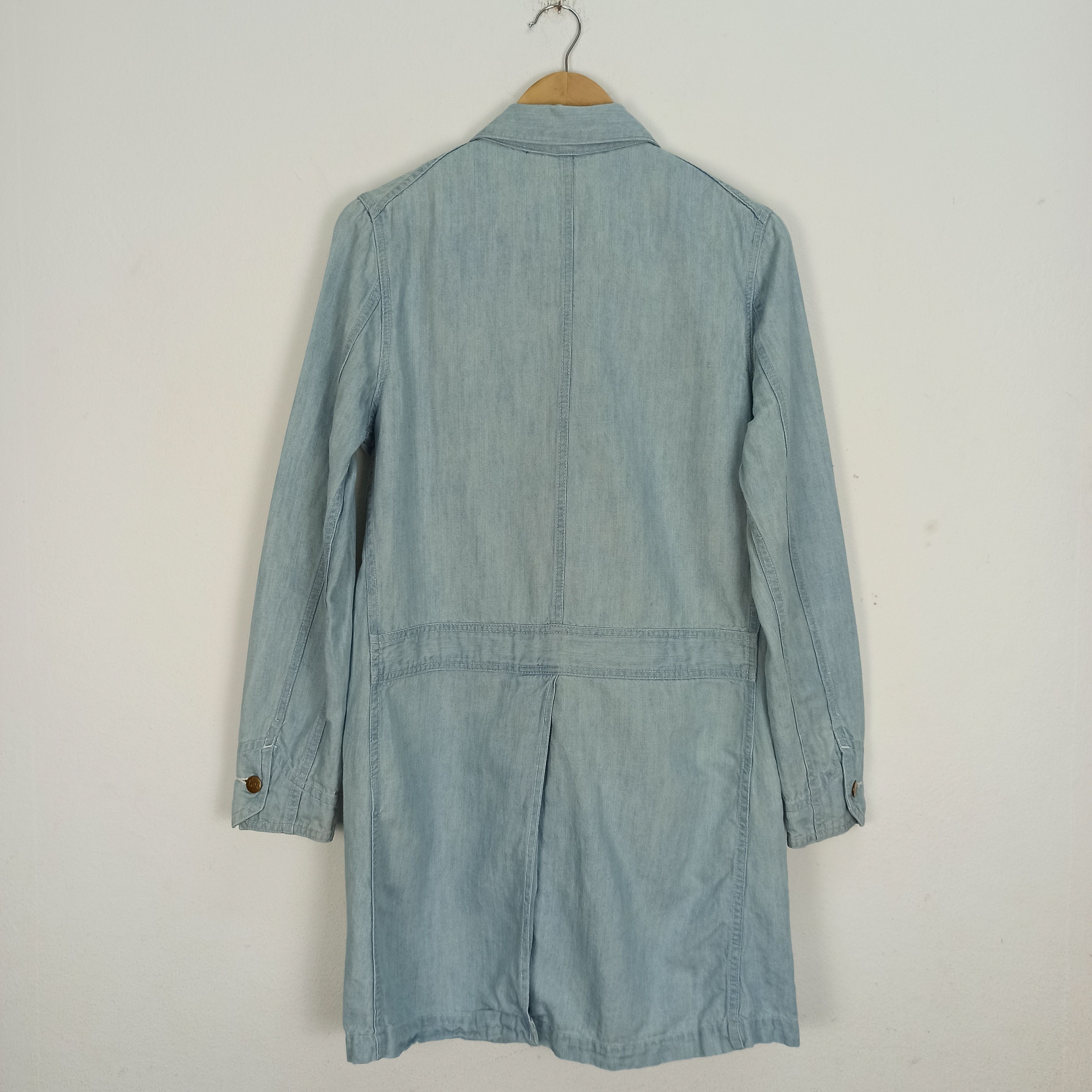 Lee VINTAGE LEE LEESURE WEAR LINEN BLEND COVERALL WORK JACKET Size US M / EU 48-50 / 2 - 6 Thumbnail