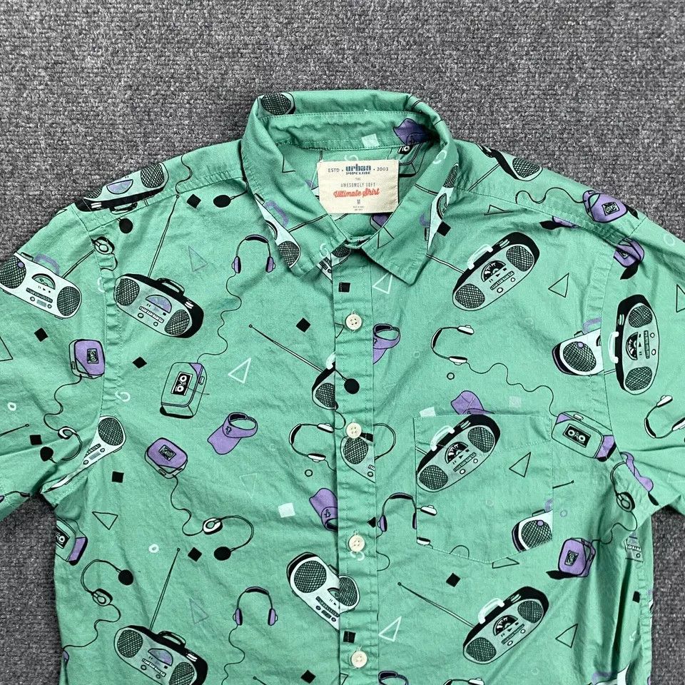 Urban Pipeline Urban Pipeline Shirt Adults Medium Radio Cap Print Ultimate Size US M / EU 48-50 / 2 - 2 Thumbnail