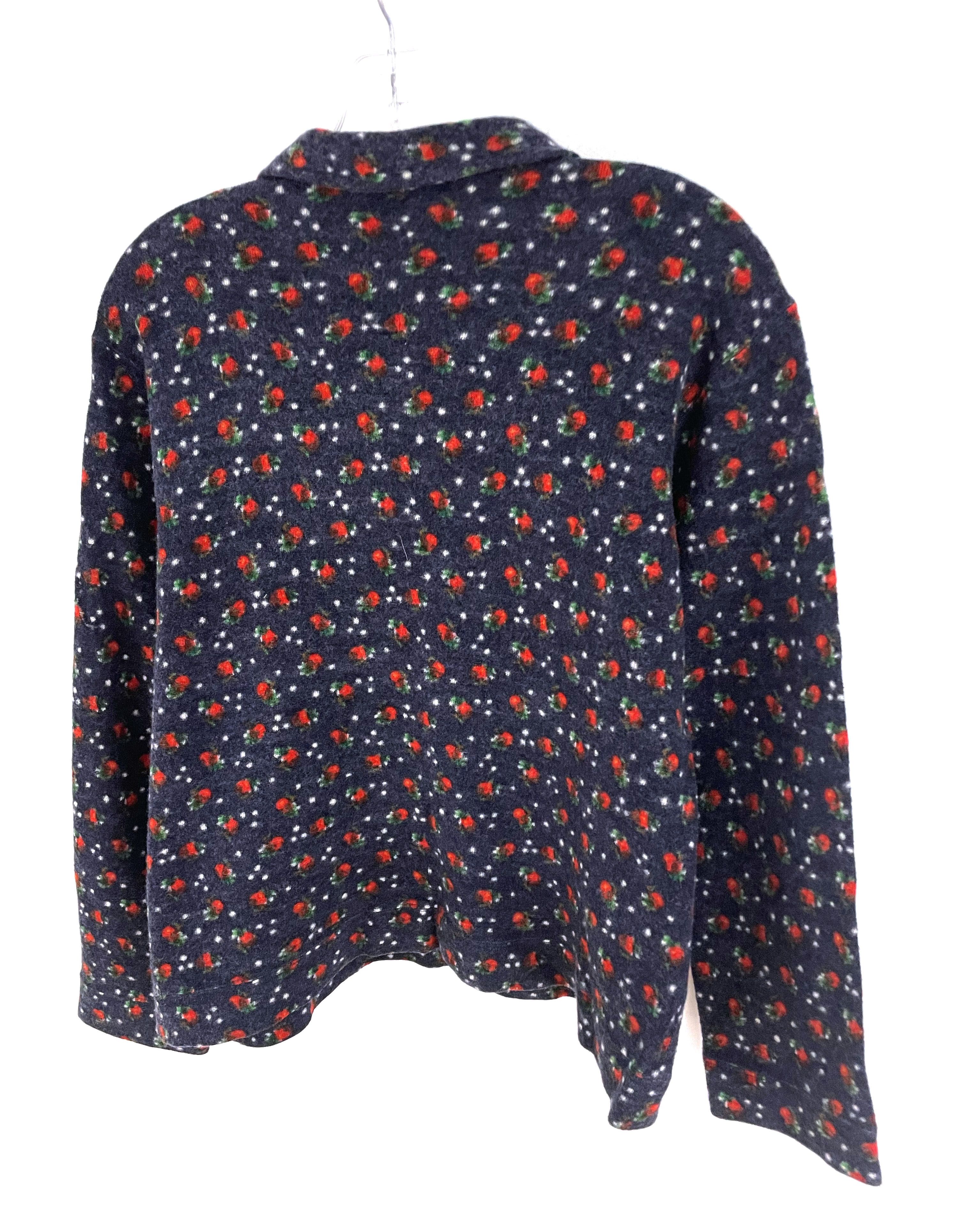 Junya Watanabe 2002 Floral Wool Buttonup Size US S / EU 44-46 / 1 - 7 Thumbnail