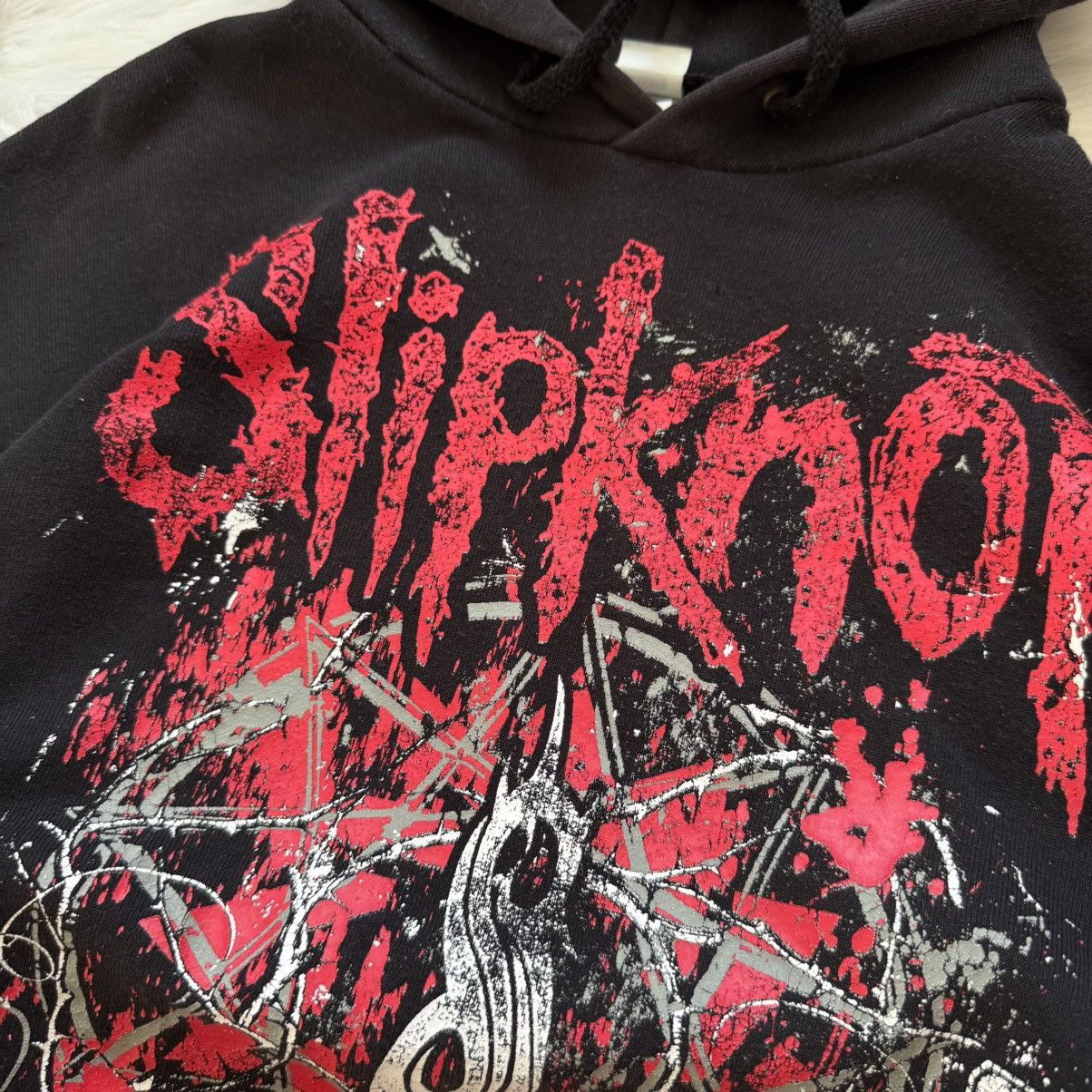 Slipknot 📌 Crazy Slipknot 2014 Rock Tour Hoodie Vintage Size L Size US L / EU 52-54 / 3 - 4 Thumbnail