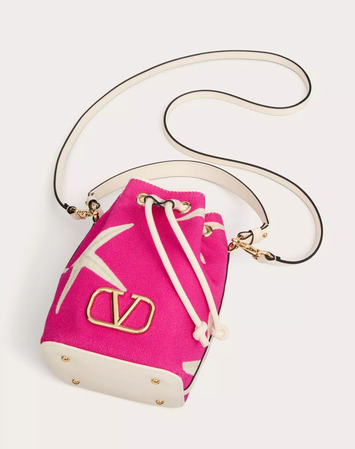 Valentino o1s1wg110625 Size: OS/Escape Mini Bucket Bag in Pink Size ONE SIZE - 5 Thumbnail