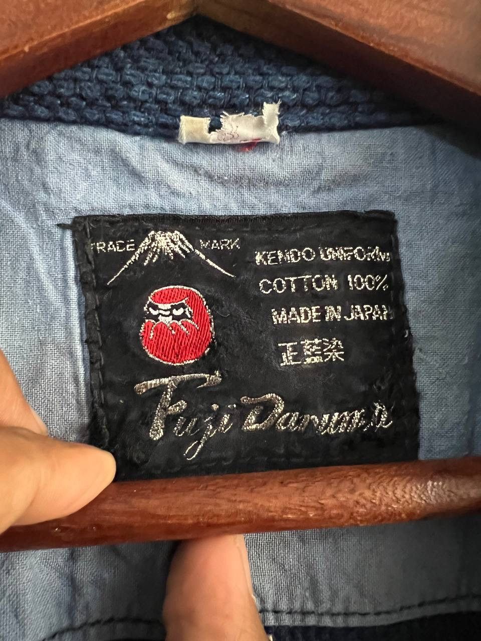 Vintage Vintage Kendo Boro Fuji Daruma Dyed Kimono Jacket Size US L / EU 52-54 / 3 - 17 Thumbnail