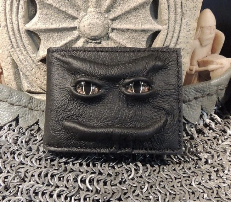 Vintage Abbot Hollow Studio Leather Wallet (Golden Eyes) Size ONE SIZE - 1 Thumbnail