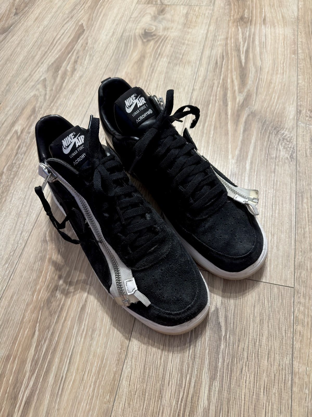 Acronym × Nike Nike x Acronym Air Force 1 Black Size US 12 / EU 45 - 5 Thumbnail