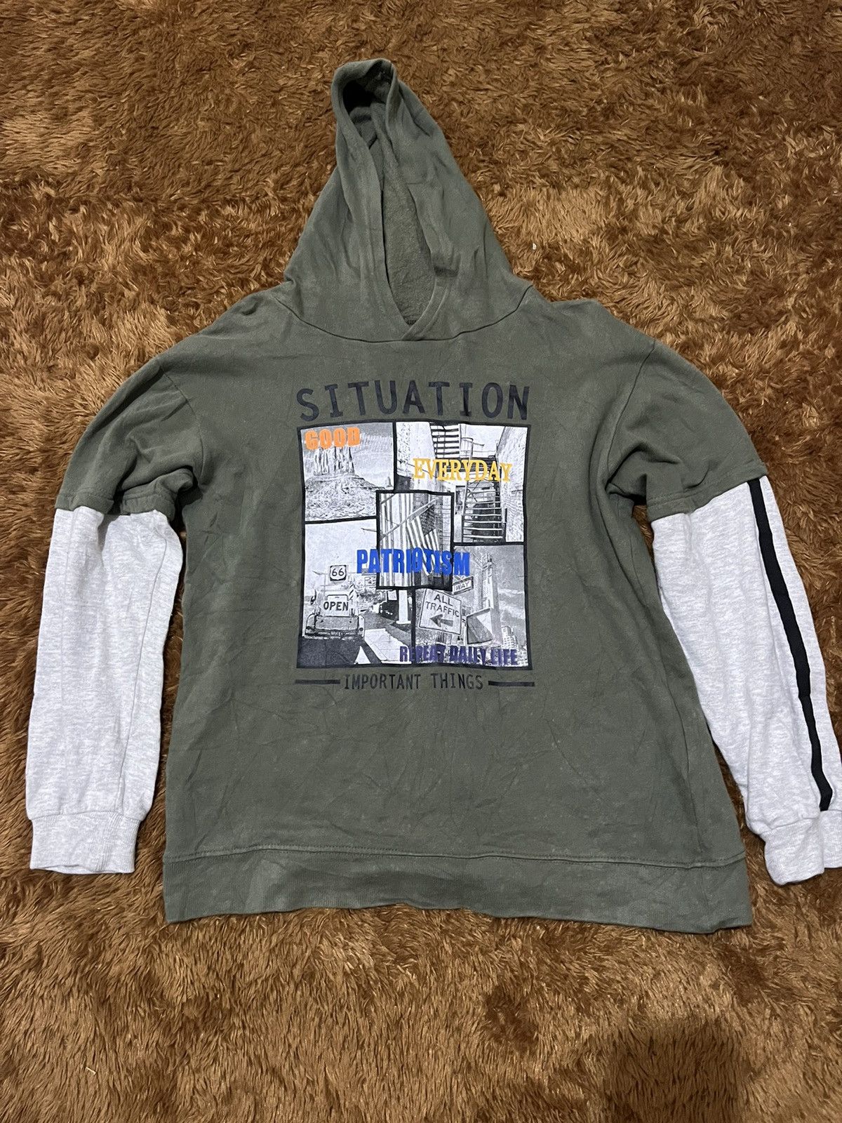 Japanese Brand Situation Important Things Sweatshirt Hoodie Japanese Size US M / EU 48-50 / 2 - 1 Thumbnail