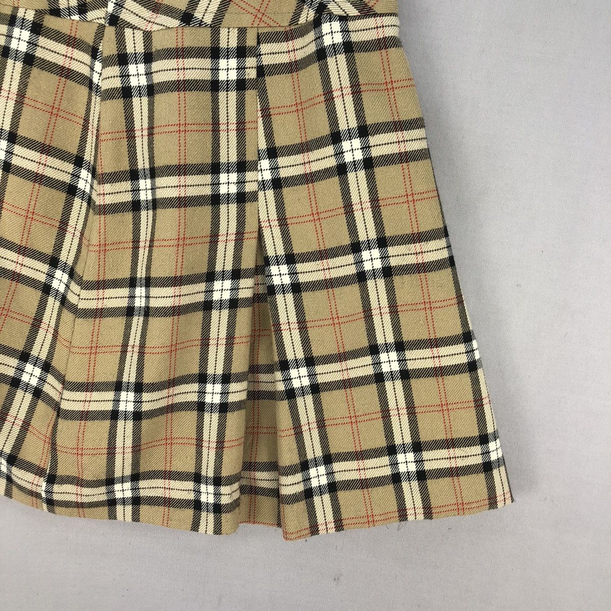 Japanese Brand The Bad And The Beautiful Nova Check Mini Skirts Size 24" / US 00 / IT 34 - 3 Thumbnail