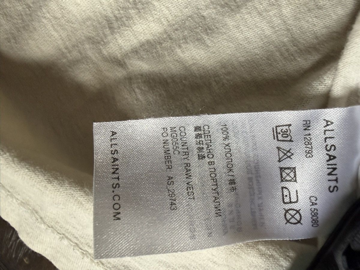 Allsaints All Saints YOURCOUNTRYNEEDSYOU tank XL Size US XL / EU 56 / 4 - 12 Thumbnail