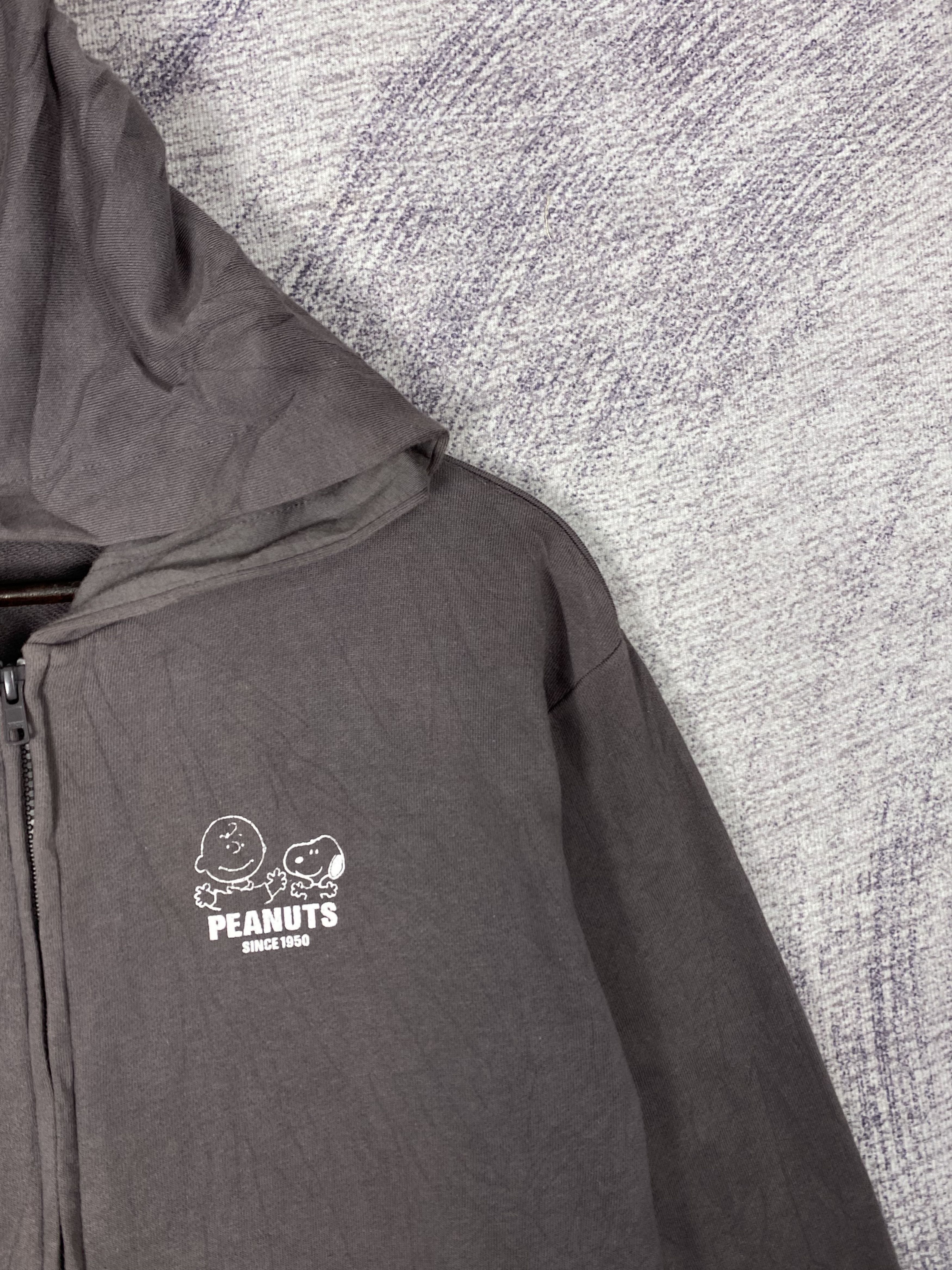 Peanuts Vintage Peanuts Zip Up Hoodies Size US S / EU 44-46 / 1 - 3 Thumbnail