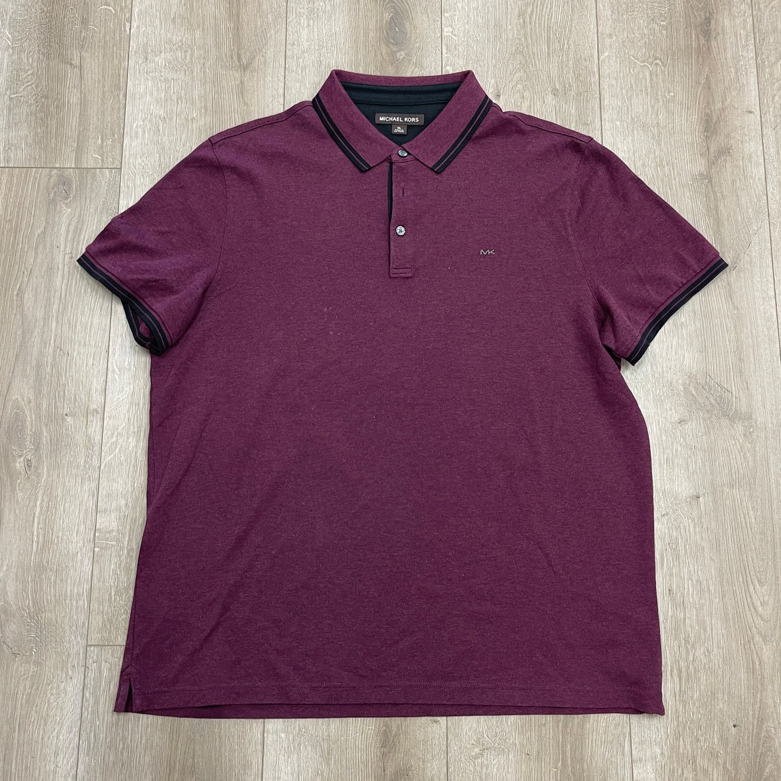 Michael Kors Michael Kors embroidered-logo golf polo shirt maroon size XL Size US XL / EU 56 / 4 - 1 Thumbnail