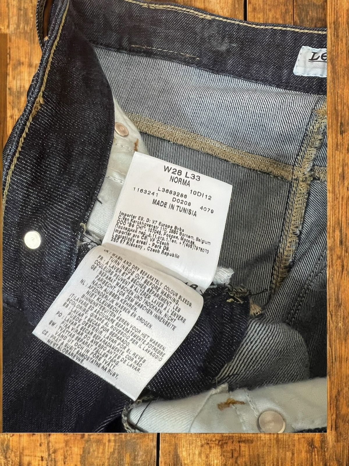 Lee Lee Norma women’s navy jeans size W28 L33 Size 28" / US 6 / IT 42 - 7 Thumbnail