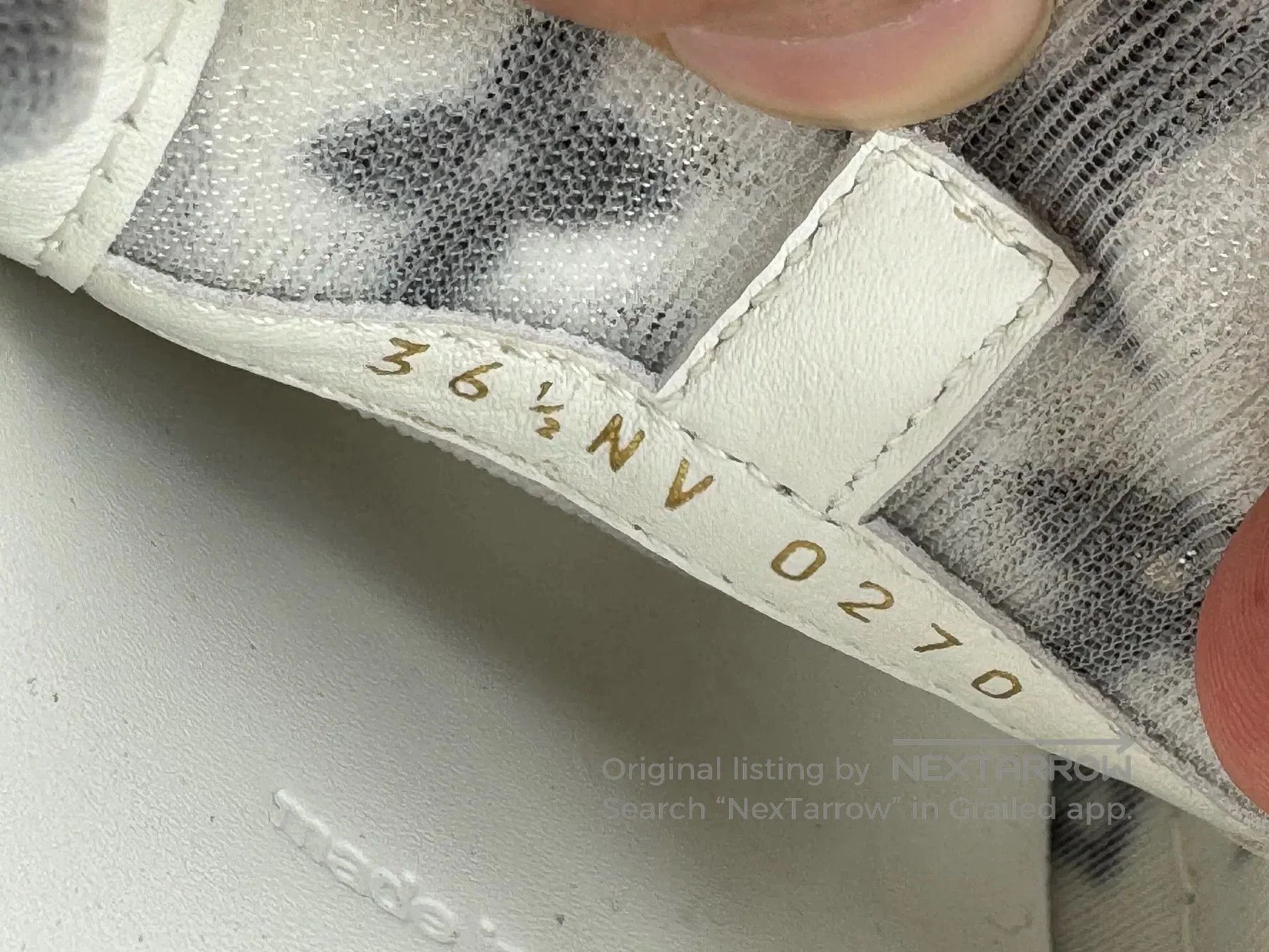 Louis Vuitton Louis Vuitton White Monogram Mesh Sneakers. Size US 5.5 / IT 35.5 - 7 Thumbnail