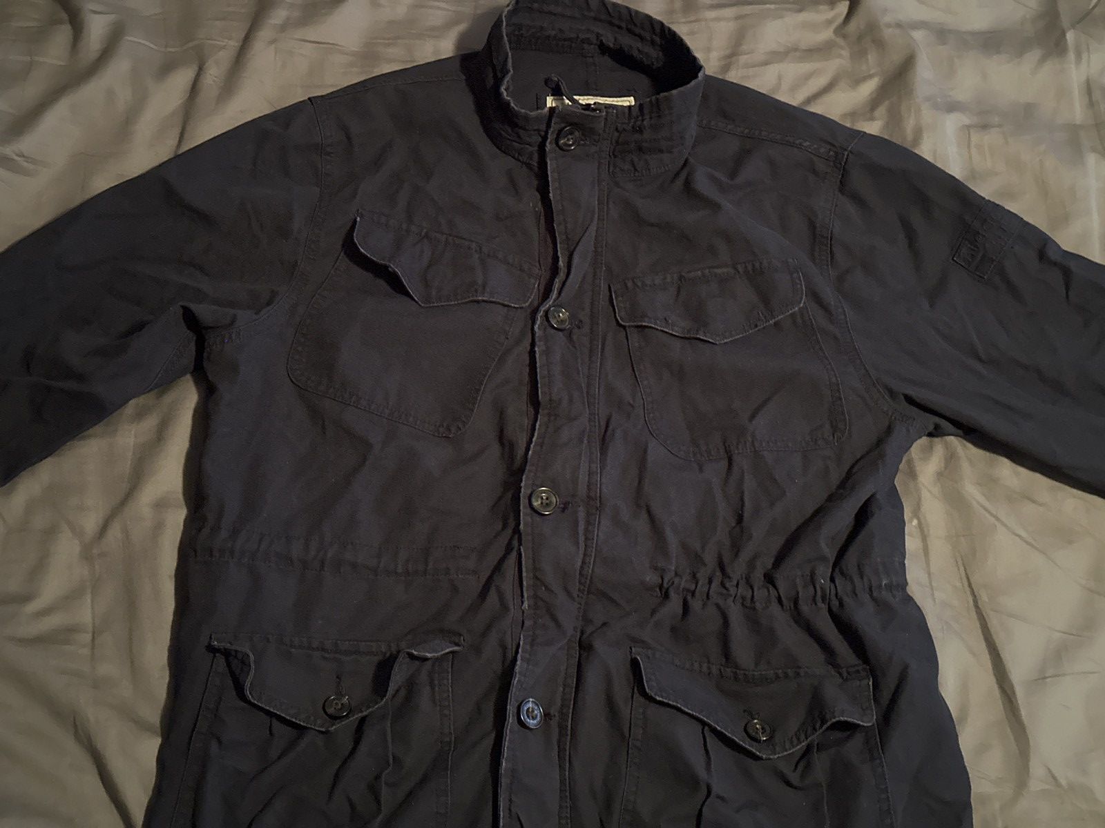 Abercrombie & Fitch Abercrombie & Fitch Navy Light Jacket XL Size US XL / EU 56 / 4 - 1 Thumbnail