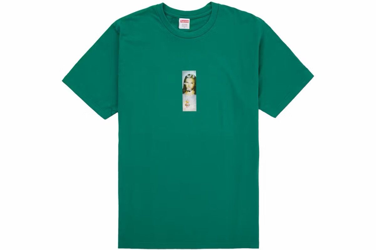 Supreme Supreme Cross Box Logo Tee 'Light Olive' | Grailed