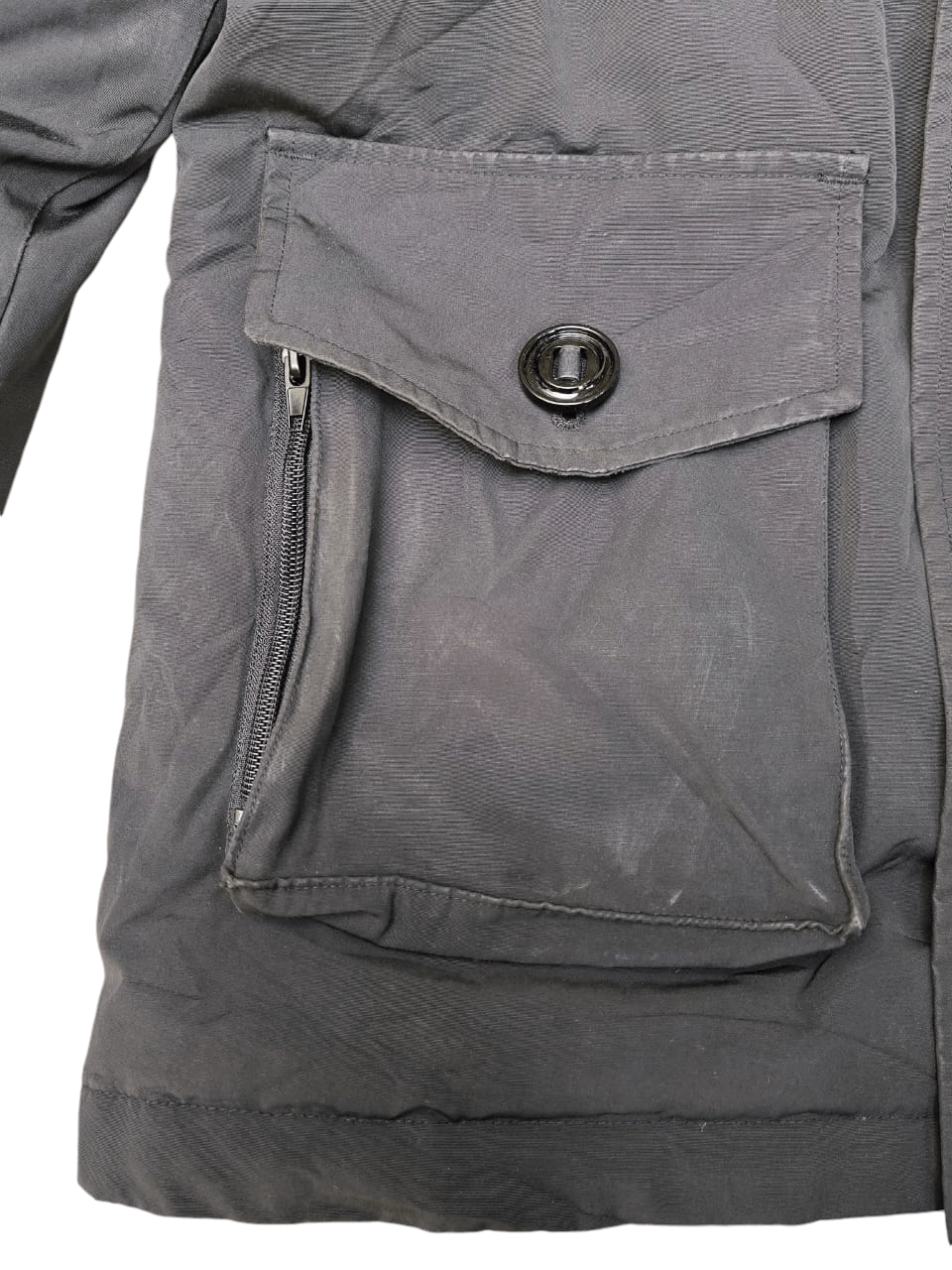 Japanese Brand × Vintage Down Jacket hoodie TASSO military style Size US L / EU 52-54 / 3 - 5 Thumbnail