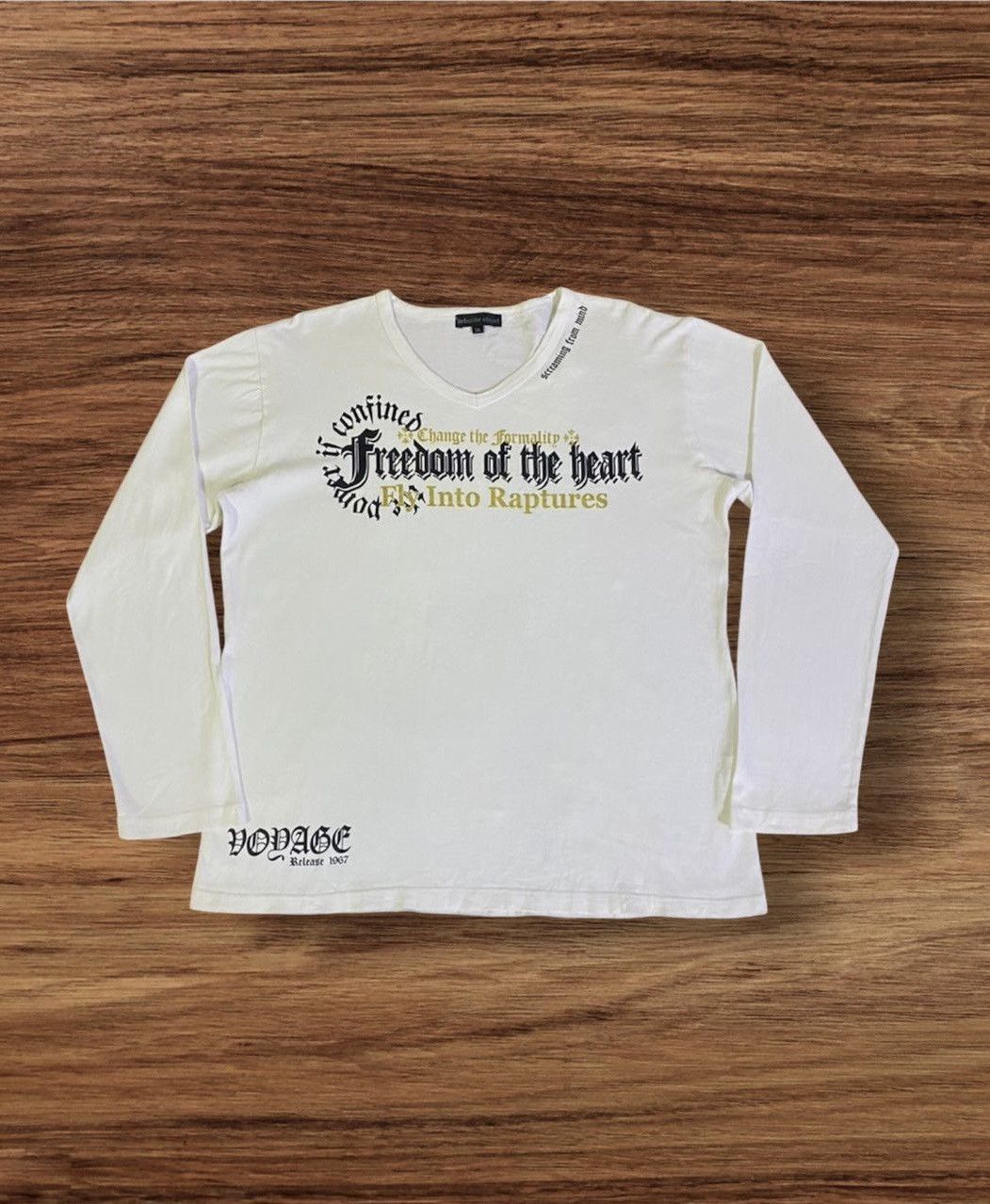 Beauty Beast Japanese Brand Defective Struct Spellout Punk Style Tee Size US L / EU 52-54 / 3 - 2 Thumbnail