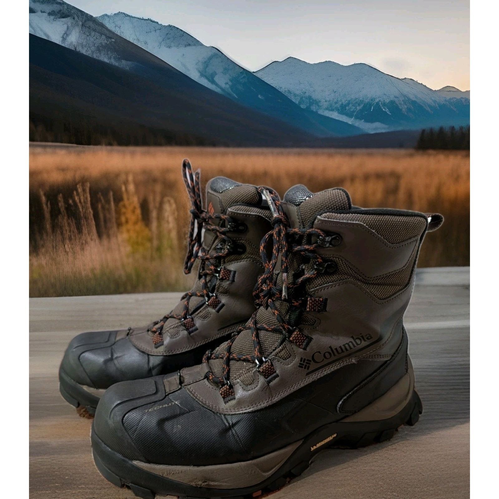 Columbia Men's Bugaboot Plus IV Omni-Heat Boots Sz 11.5 Wide