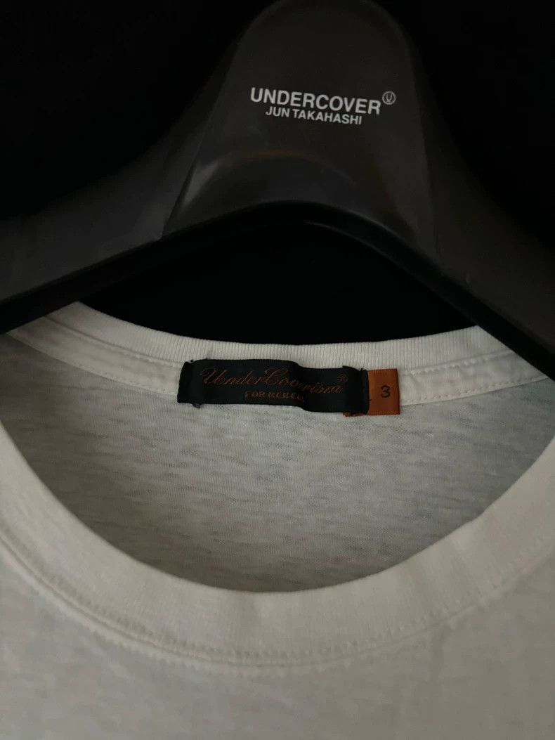 Undercover UNDERCOVER 06 SS T White Man Like Music Sheet short sleeves Size US L / EU 52-54 / 3 - 3 Thumbnail