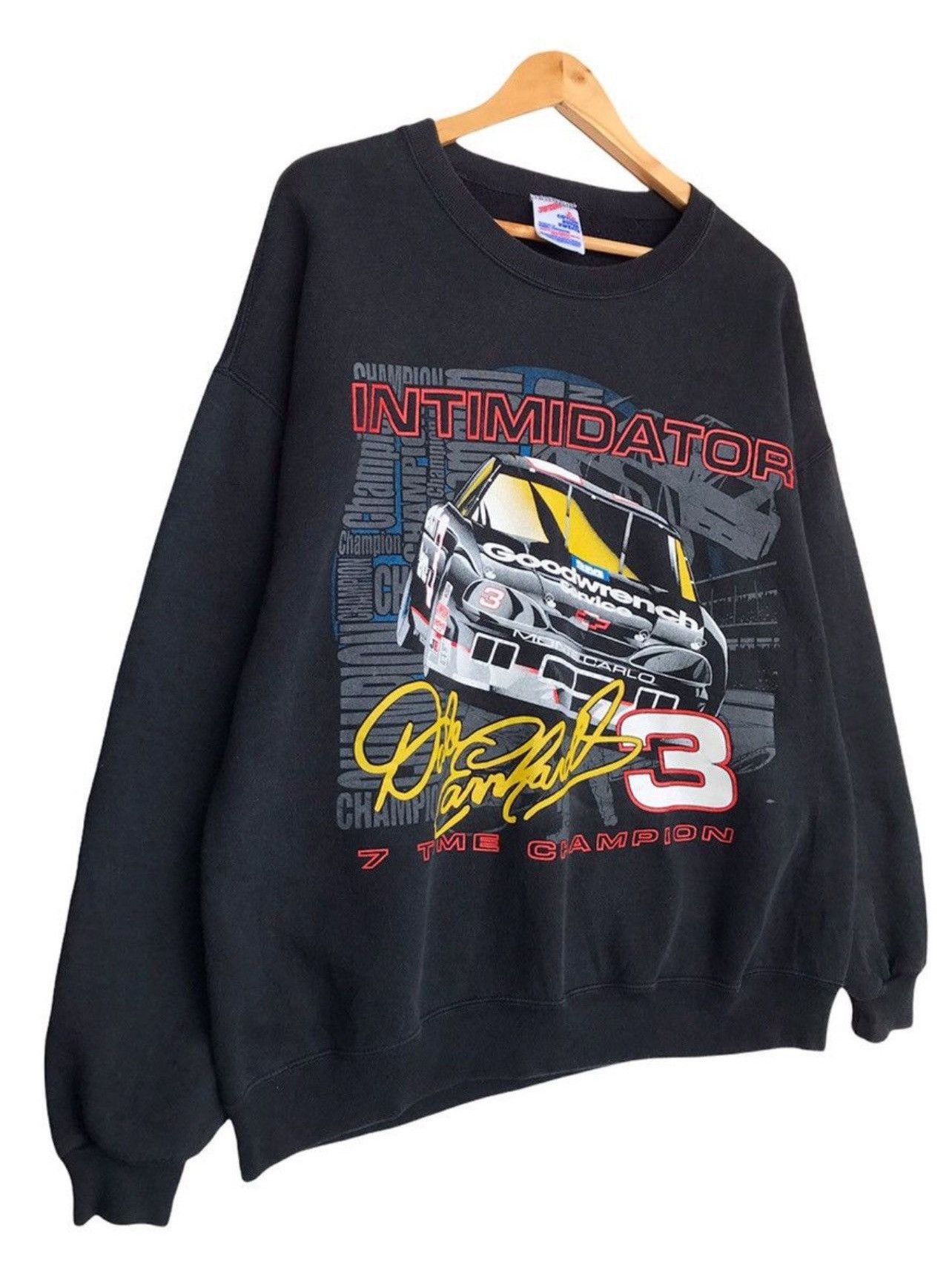 NASCAR Vintage 90s Nascar Dale Earthern Good Wrench Sweatshirt Size US L / EU 52-54 / 3 - 3 Thumbnail