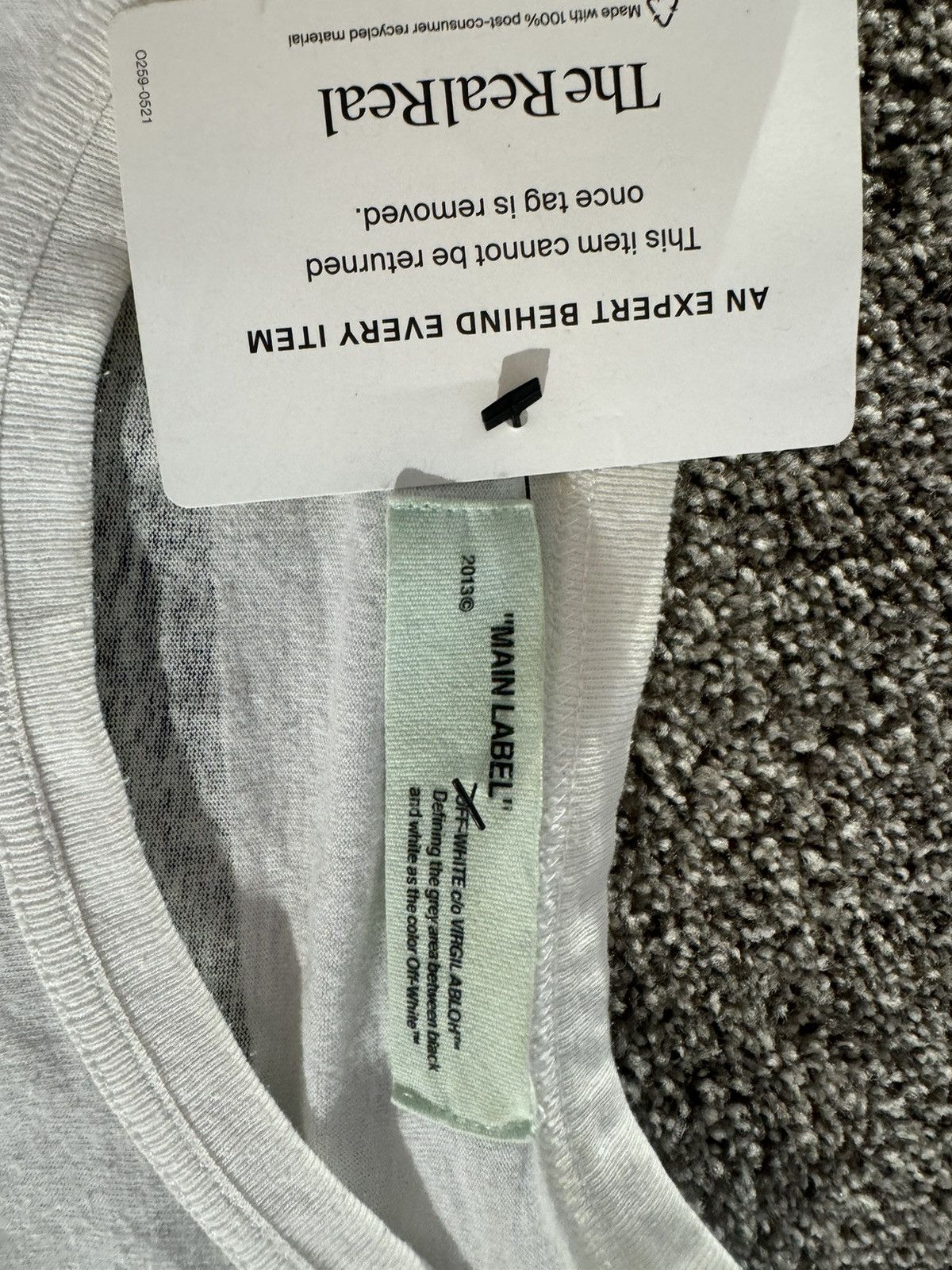 Off-White × Virgil Abloh 🚧FW17/18🚧 Off—White “seeing things” Xl Size US XL / EU 56 / 4 - 7 Thumbnail
