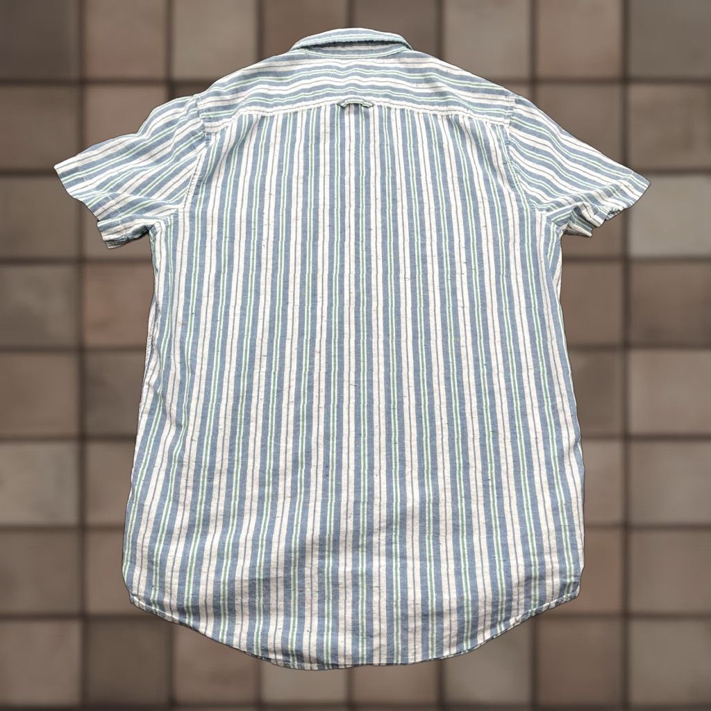 Rails Rails Shirt Men L Cotton Short Sleeve Button Up Casual Outdoors Striped All Seasons Fall Spring Summer Vintage: No Size US L / EU 52-54 / 3 - 1 Thumbnail