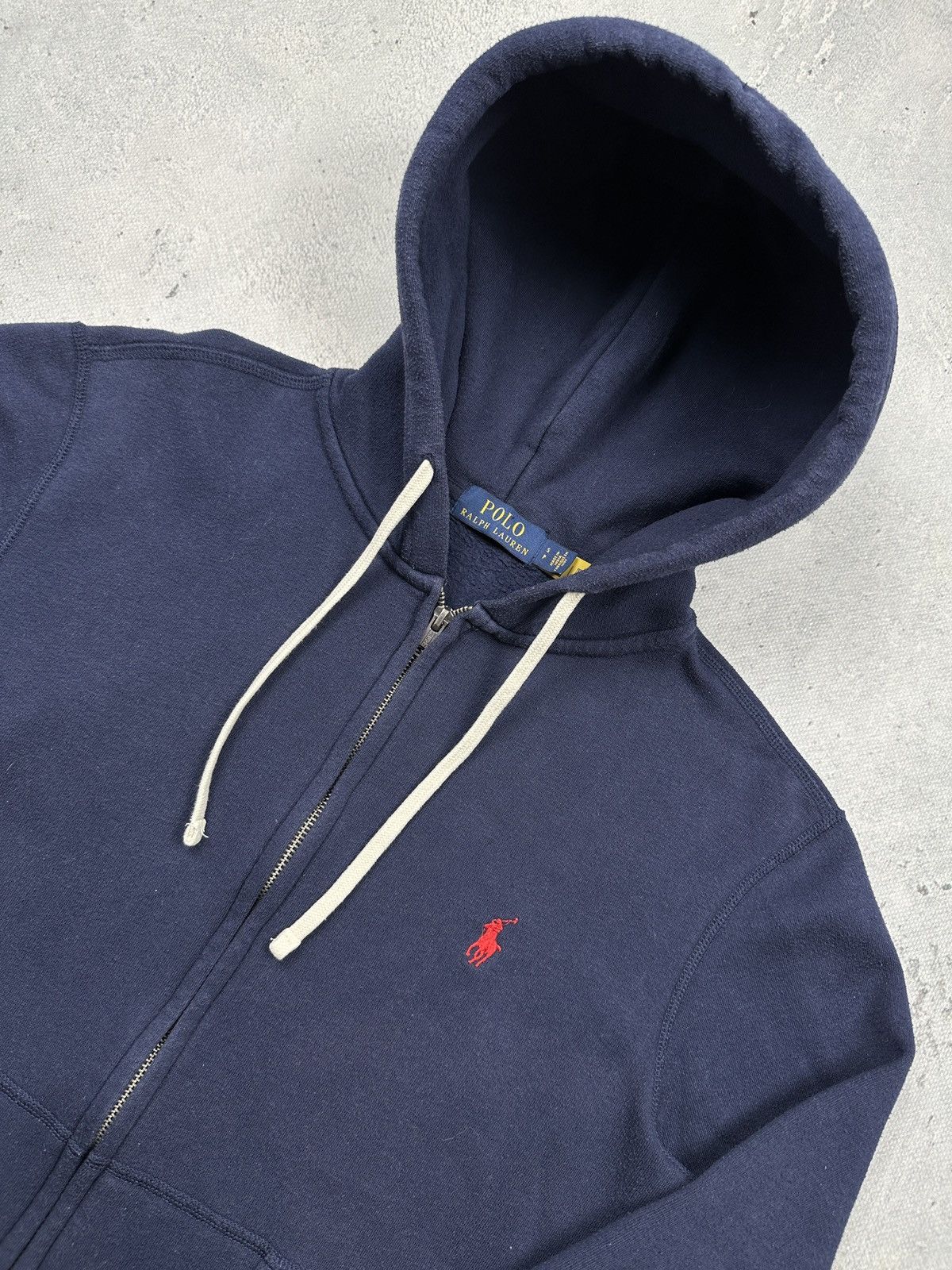 Polo Ralph Lauren Polo Ralph Lauren Full-Zip Hoodie Pony Logo y2k Zip-Up 00s Size US S / EU 44-46 / 1 - 4 Thumbnail