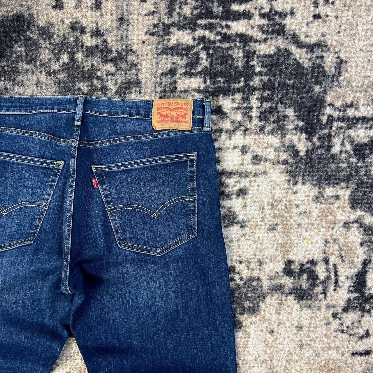 Levi's 502 Levis Vintage Blue Denim Jeans Streetwear Style Size US 36 / EU 52 - 3 Thumbnail