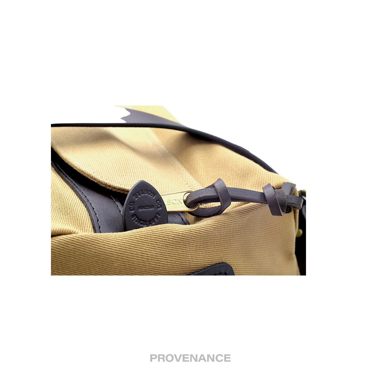Filson 🔴 BNWT Filson Rugged Twill Small Weekend Duffel Bag - Tan Size ONE SIZE - 6 Thumbnail