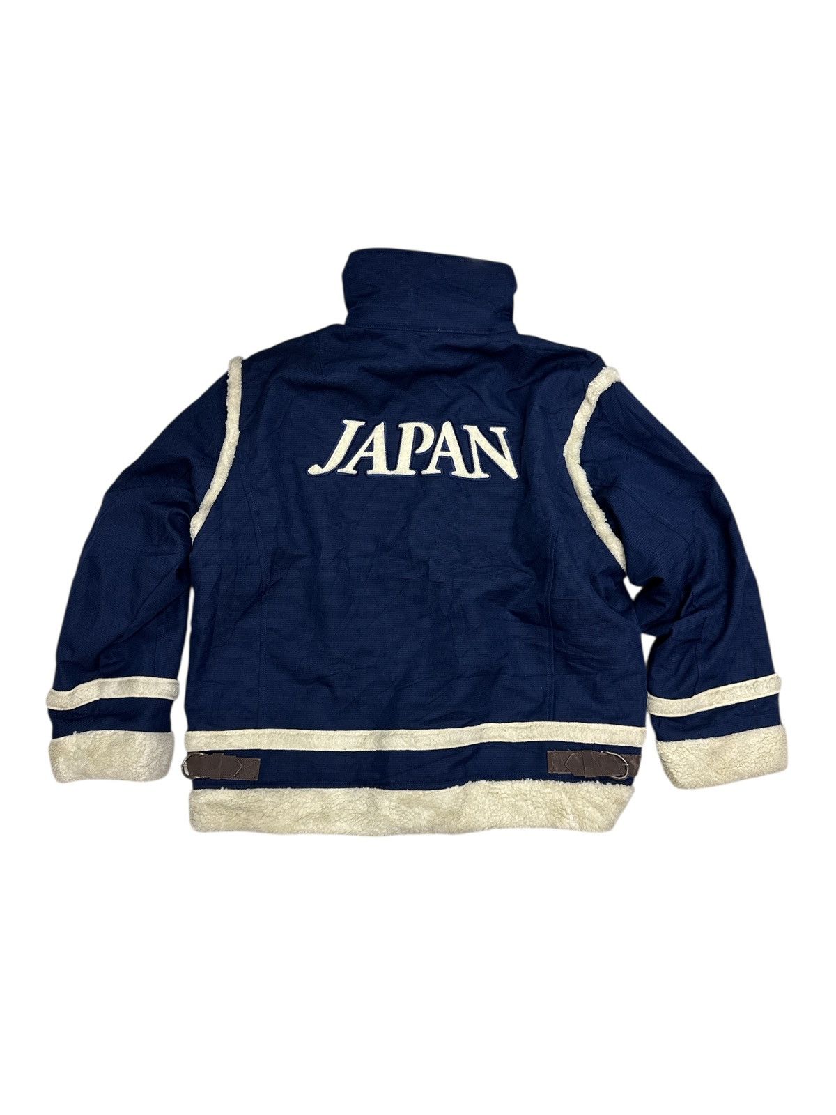 Mizuno VINTAGE 1998 MIZUNO OLYMPIC NAGANO SHEARLING WINTER JACKET Size US M / EU 48-50 / 2 - 2 Thumbnail